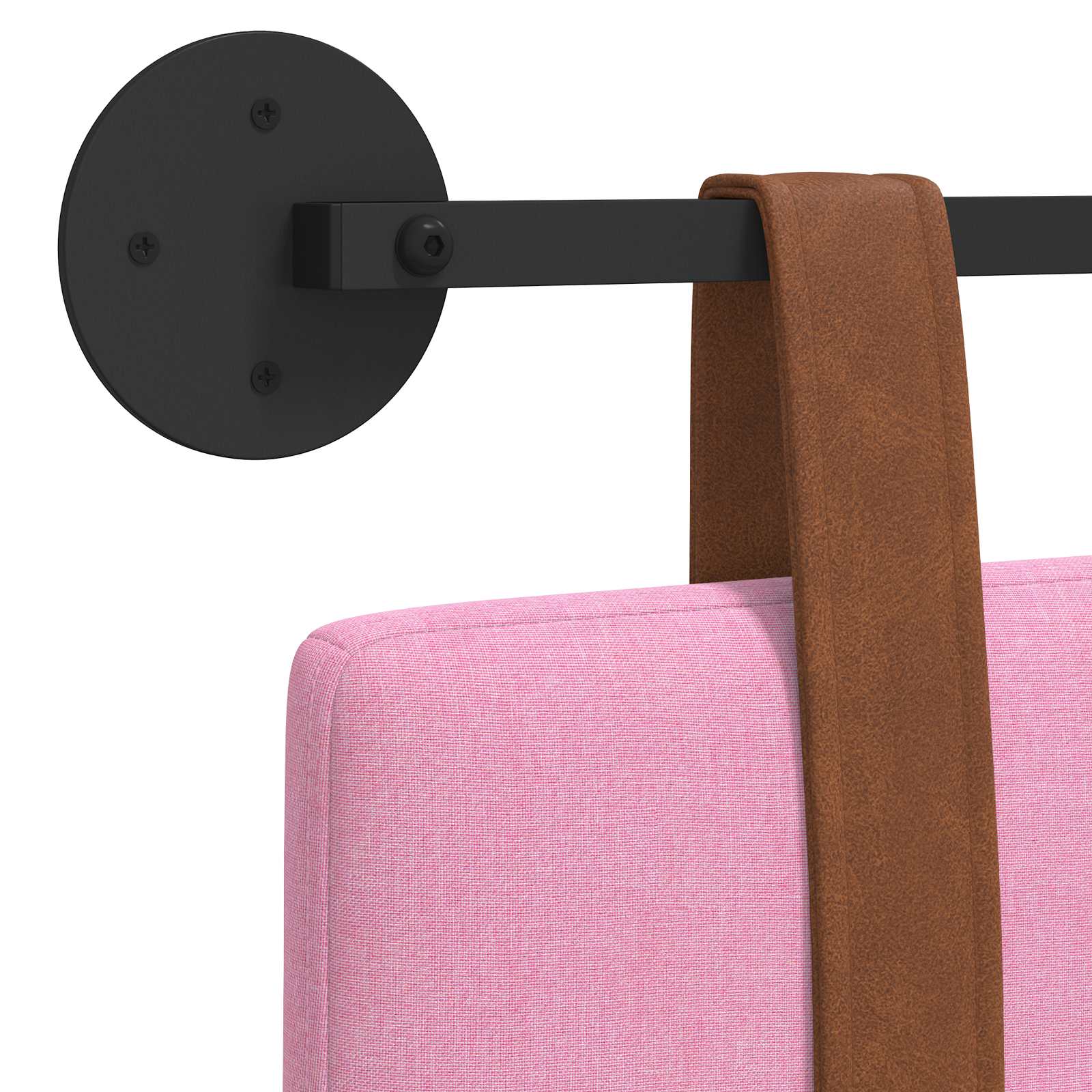 Tête de lit suspendue Rose PU antique - XIOS