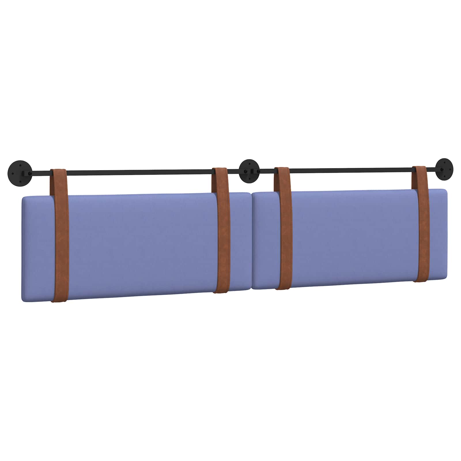 Tête de lit suspendue Bleu denim PU antique - XIOS
