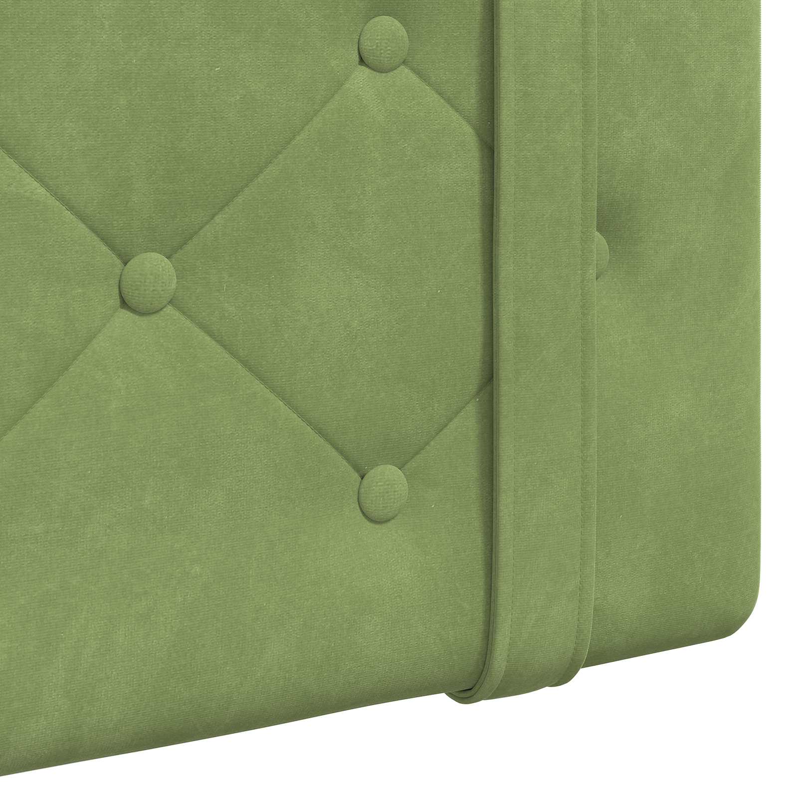 Tête de lit suspendue Vert clair 170 x 55 x 5 cm Velours - XIOS