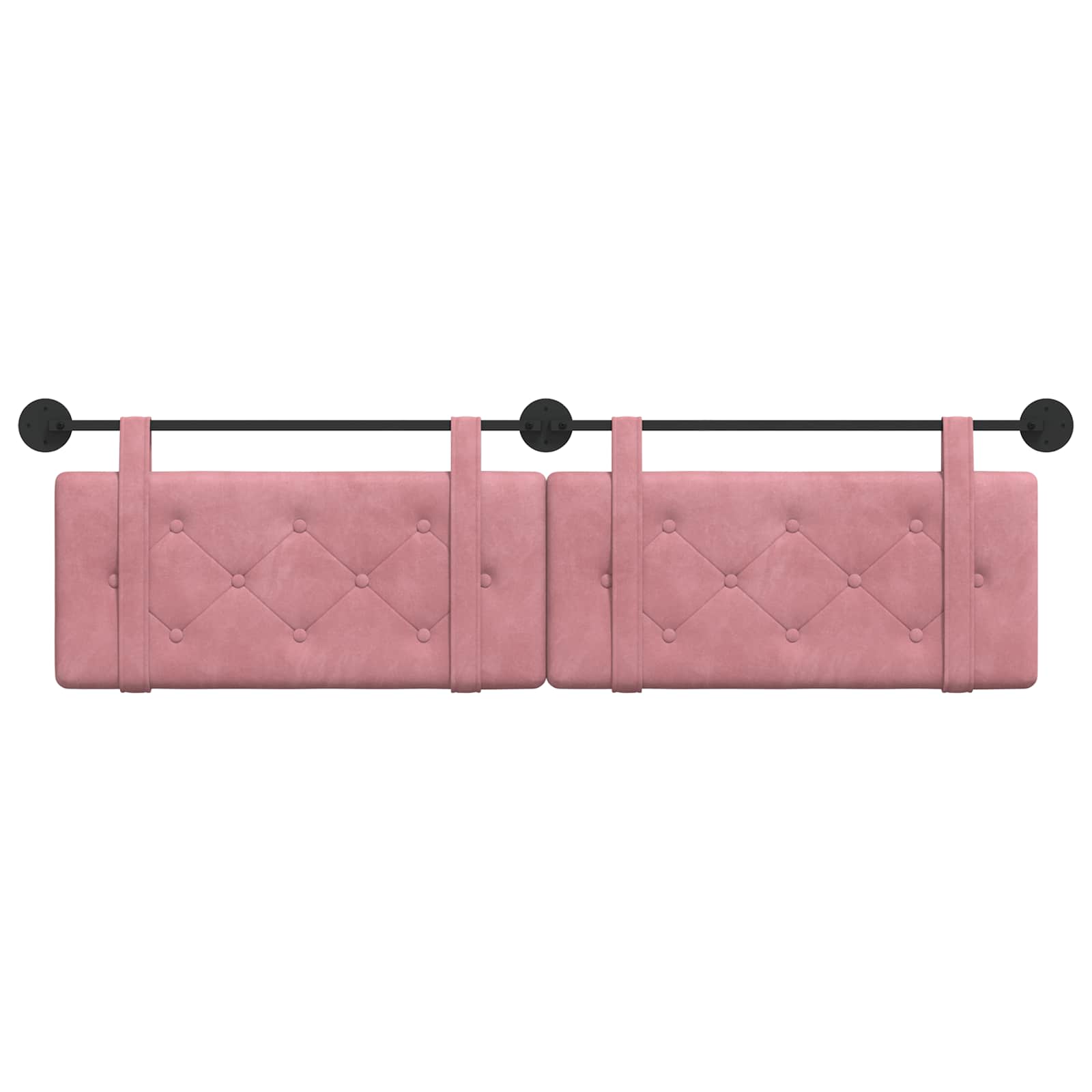 Tête de lit suspendue Rose Velours - XIOS