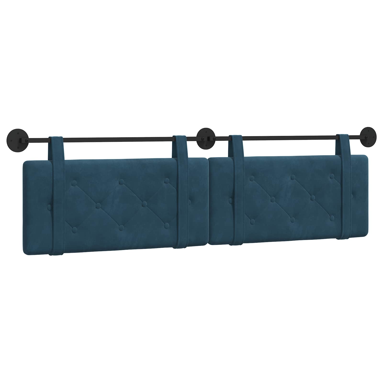 Tête de lit suspendue Bleu Velours - XIOS