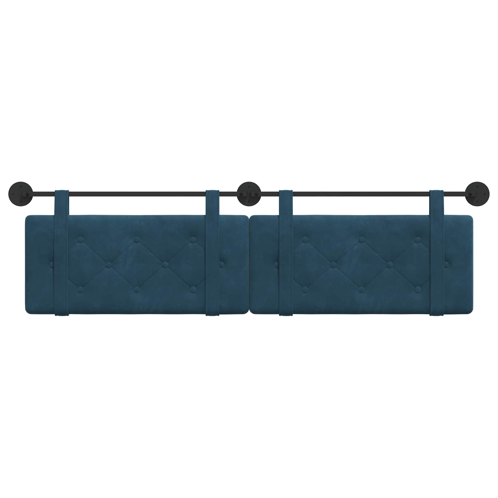 Tête de lit suspendue Bleu Velours - XIOS