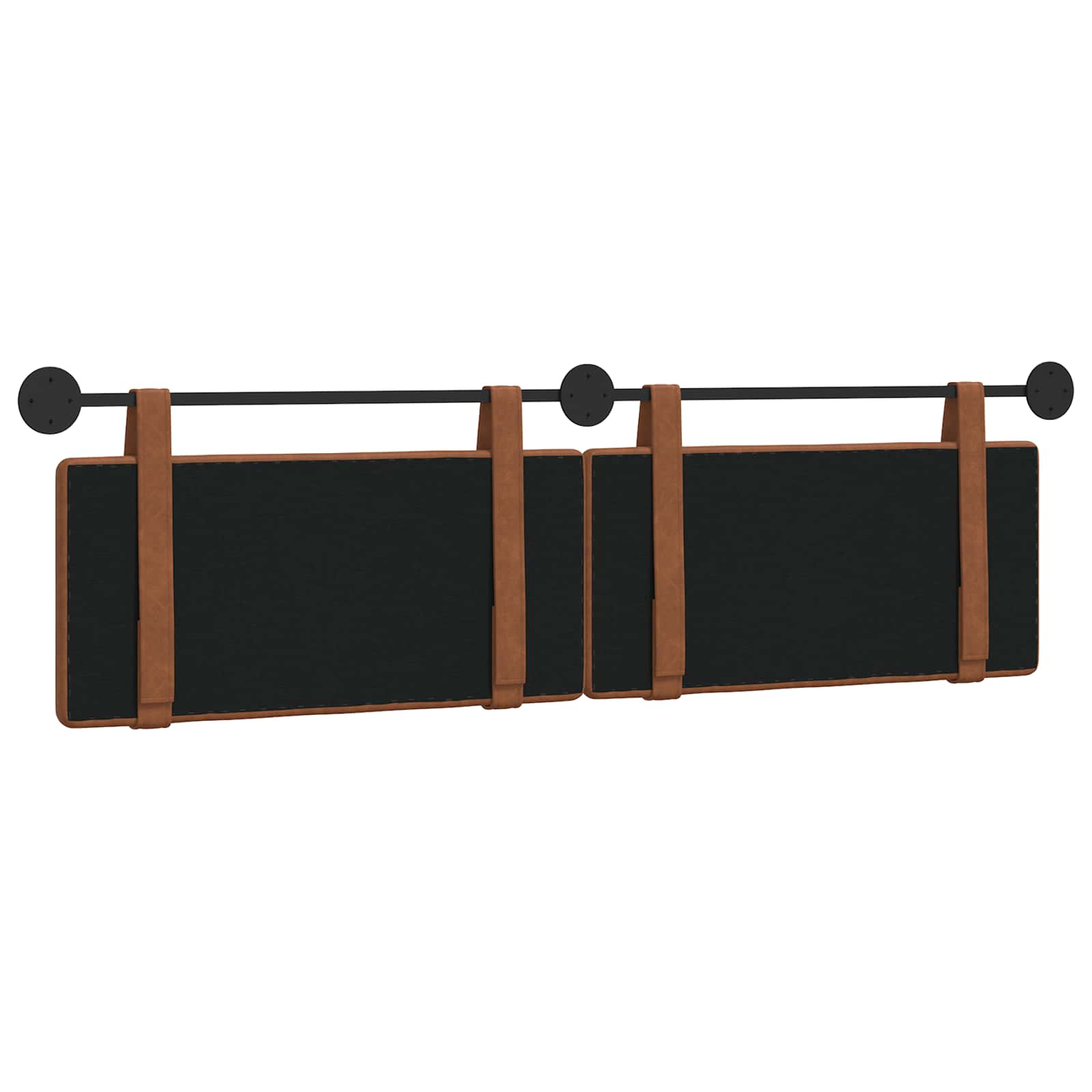Tête de lit suspendue Marron PU antique - XIOS
