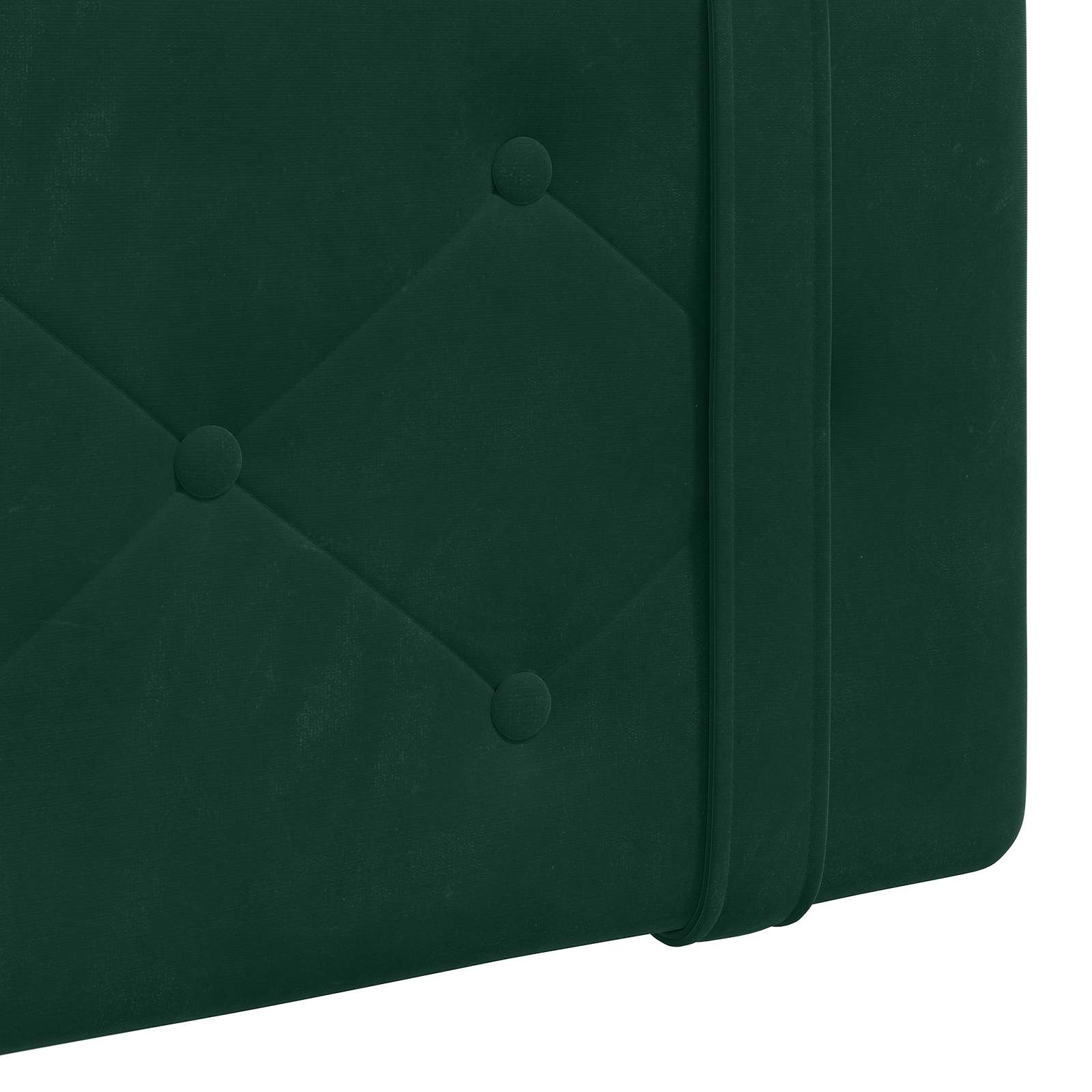Tête de lit suspendue Vert foncé 210 x 55 x 5 cm Velours - XIOS