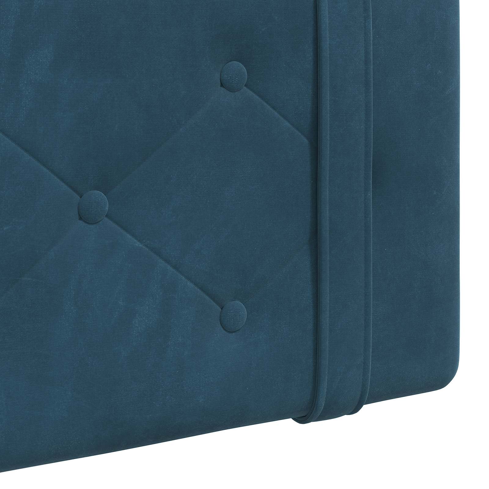 Tête de lit suspendue Bleu 210 x 55 x 5 cm Velours - XIOS