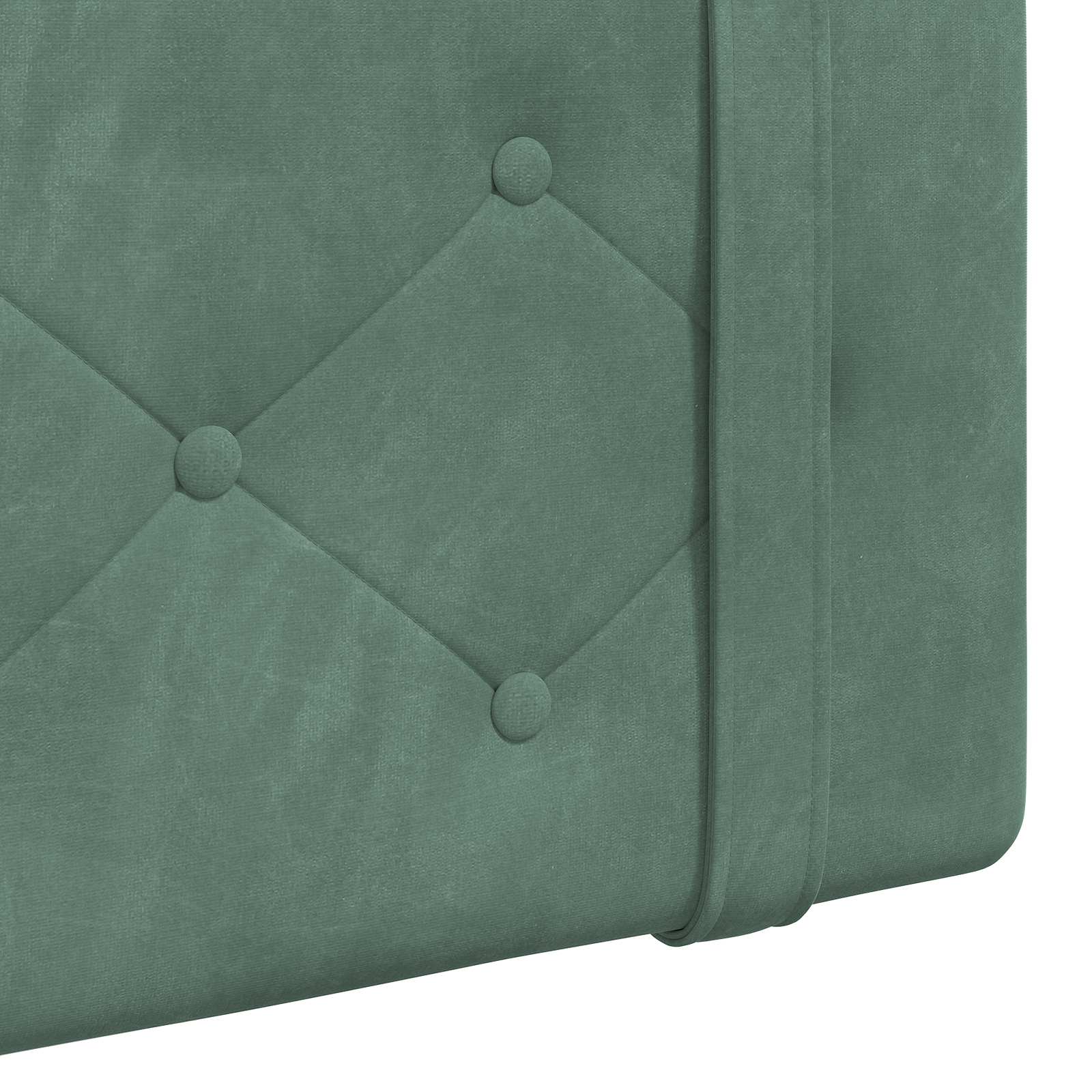 Tête de lit suspendue Vert Mer 210 x 55 x 5 cm Velours - XIOS