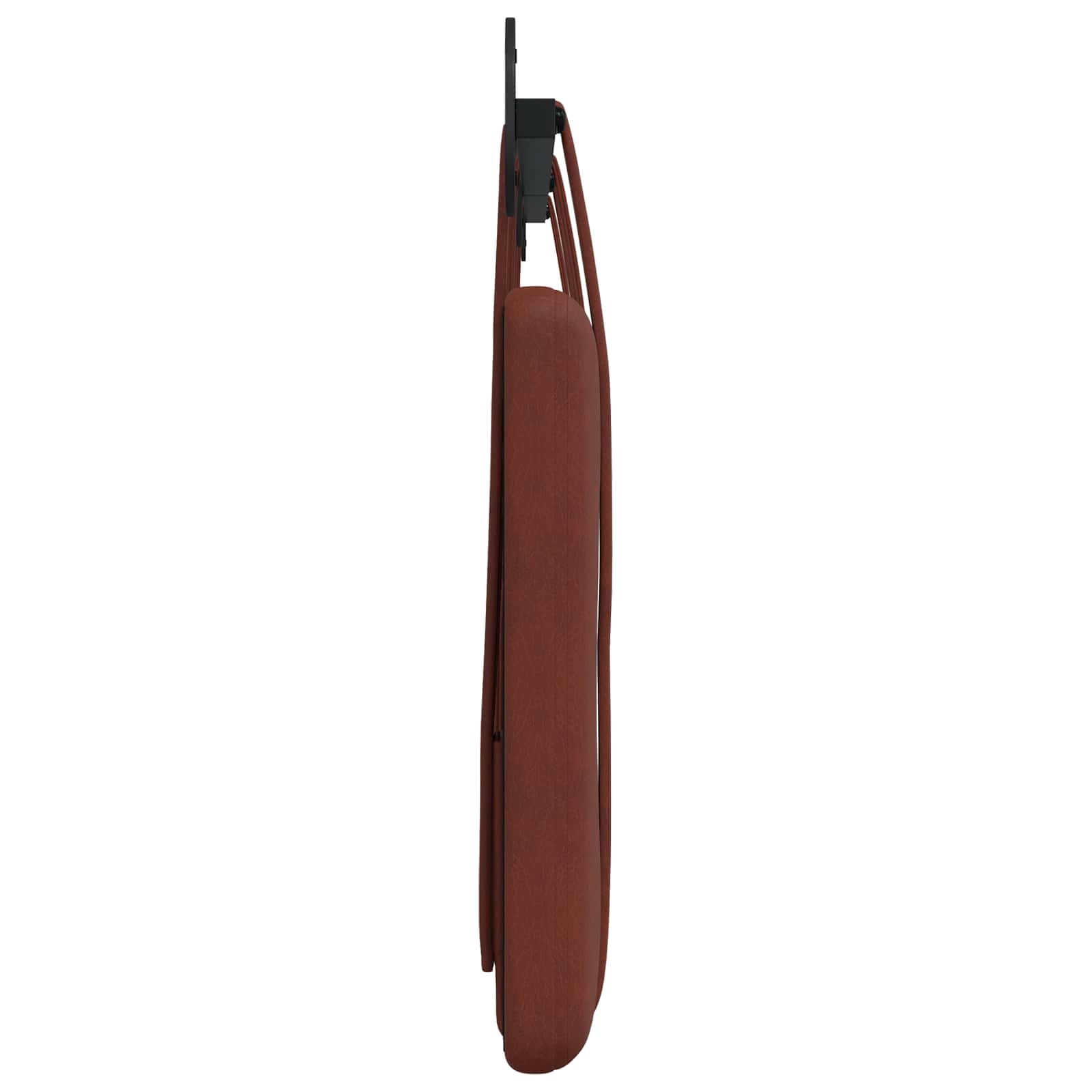 Tête de lit suspendue Brun Brillant PU antique - XIOS