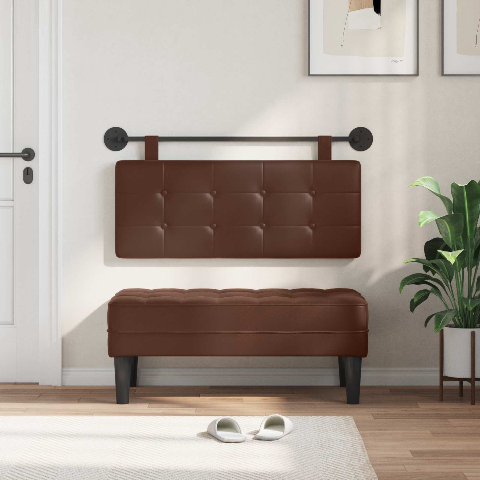 Tête de lit suspendue Simili cuir - XIOS
