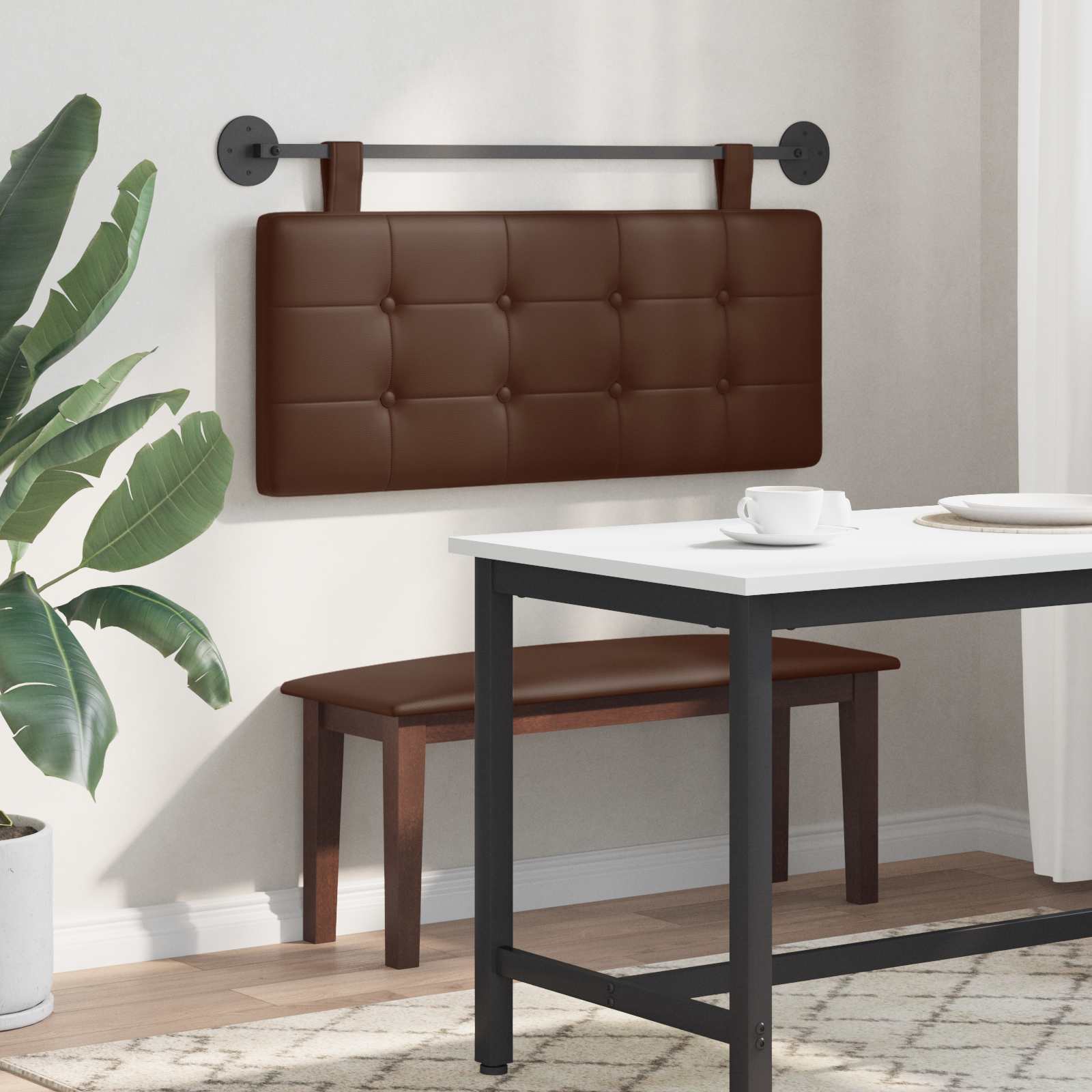 Tête de lit suspendue Simili cuir - XIOS