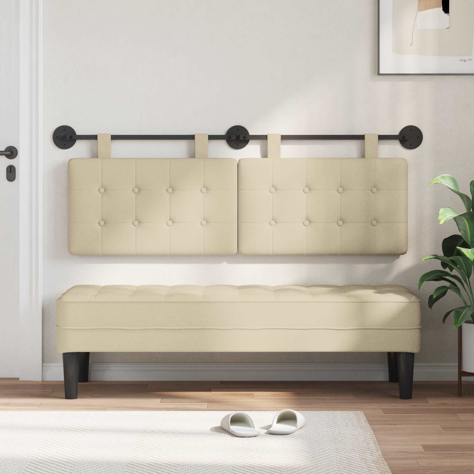 Tête de lit suspendue tissu - XIOS