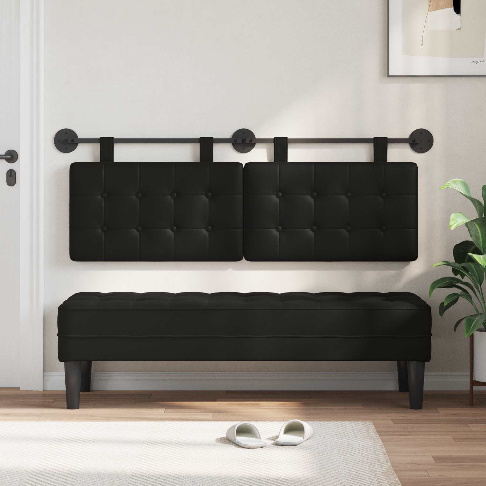 Tête de lit suspendue Simili cuir - XIOS