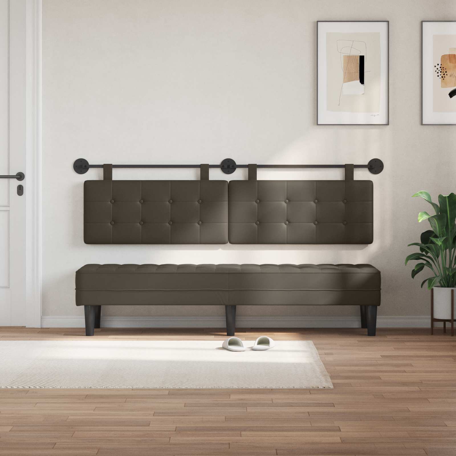 Tête de lit suspendue Simili cuir - XIOS