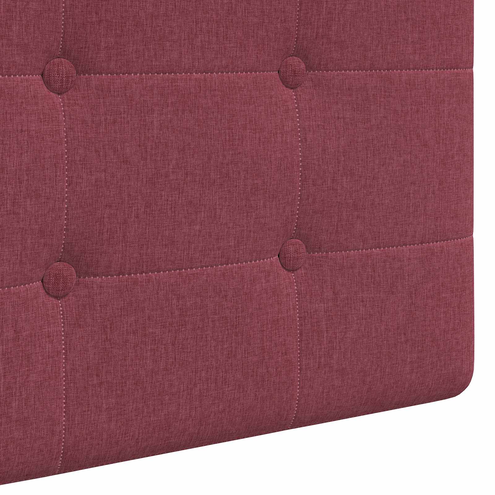 Tête de lit suspendue Bordeaux 190 x 55 x 5 cm tissu - XIOS