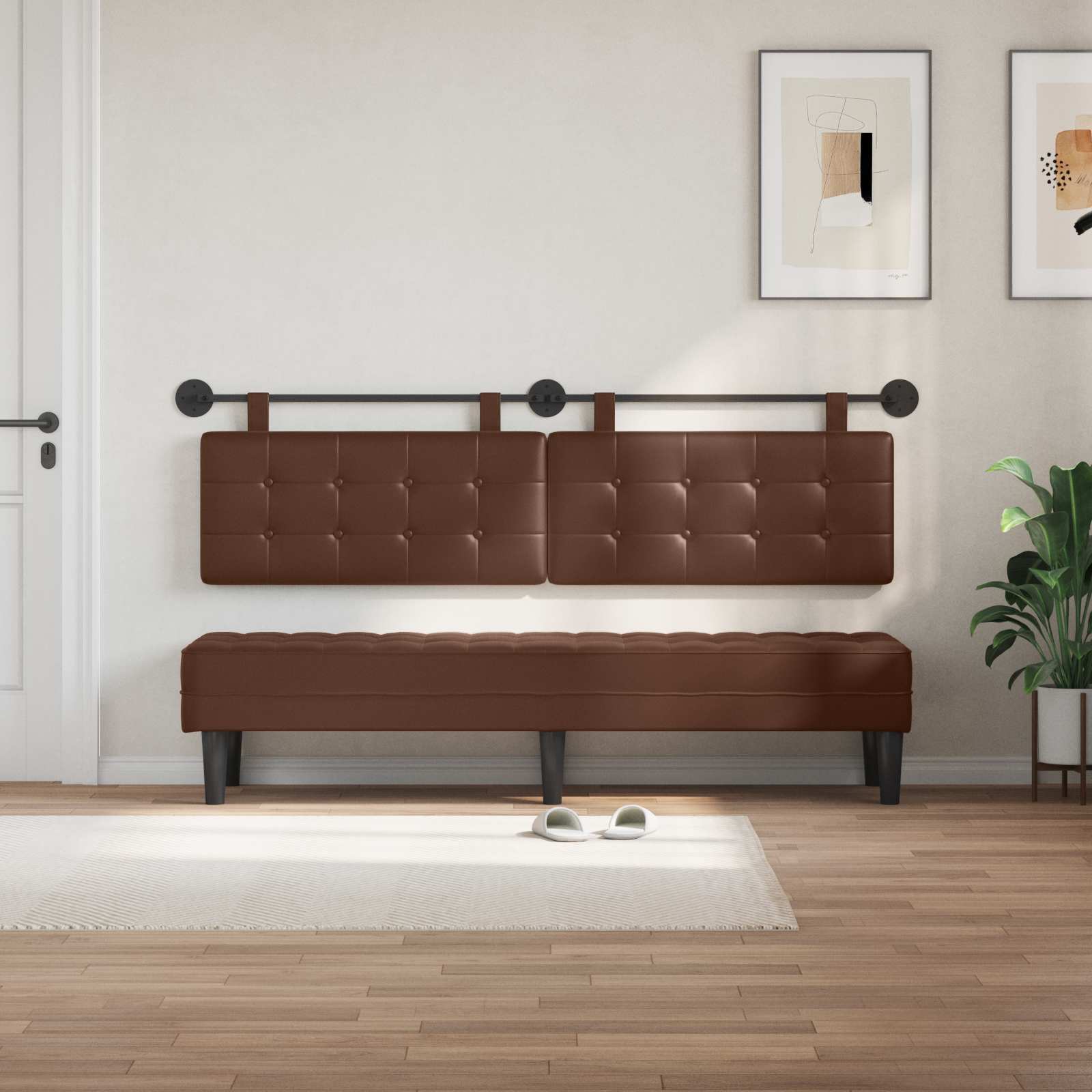 Tête de lit suspendue Simili cuir - XIOS