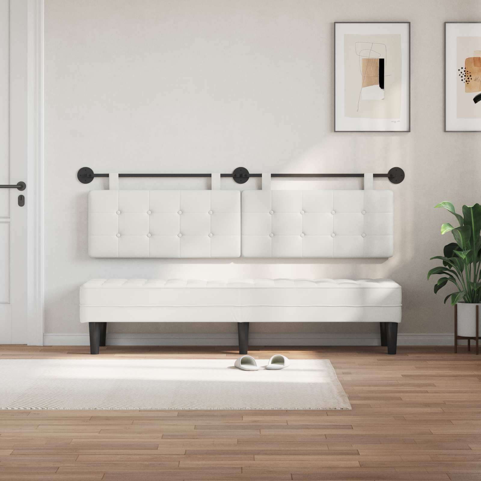 Tête de lit suspendue Simili cuir - XIOS