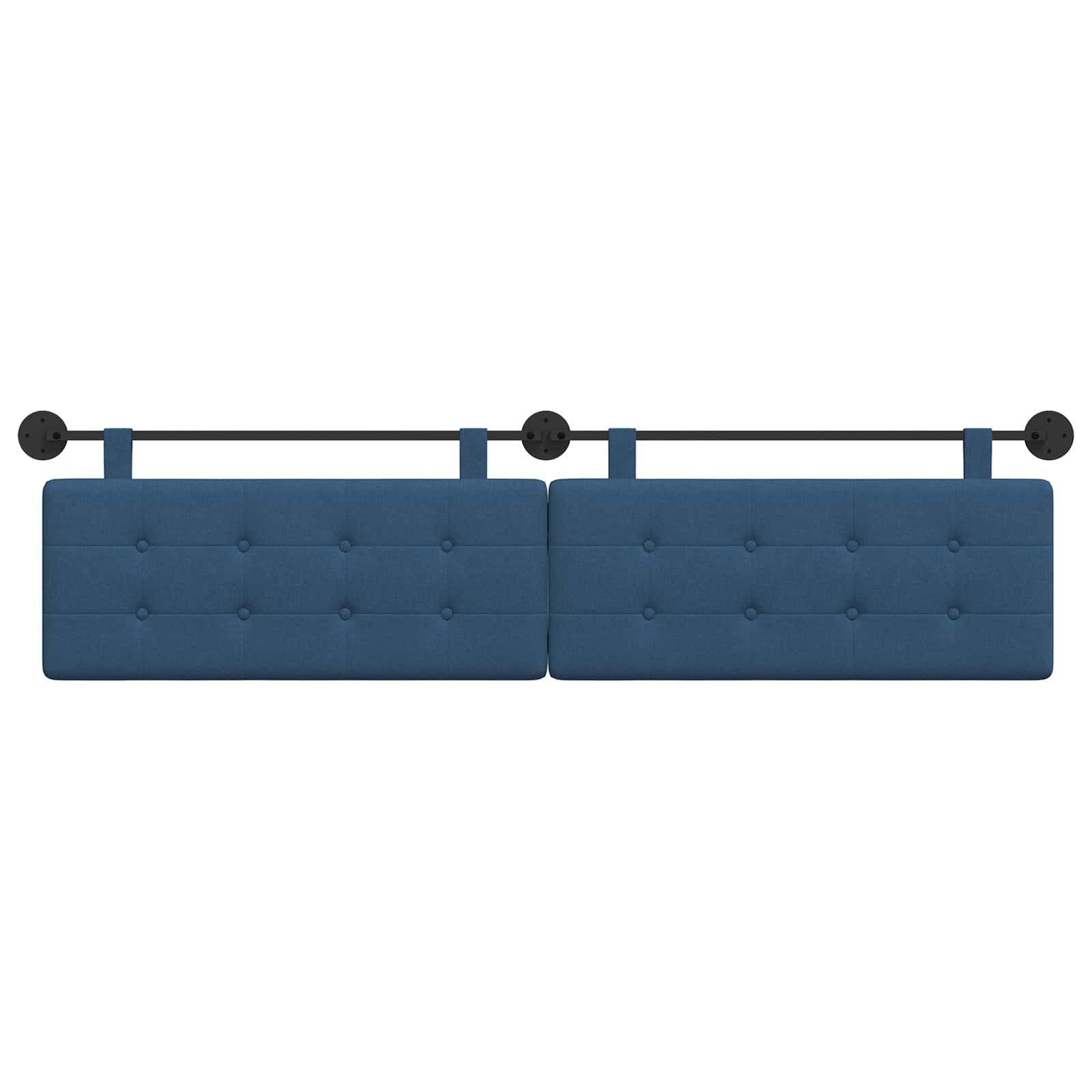 Tête de lit suspendue Montage mural Bleu 210 x 55 x 5 cm - XIOS