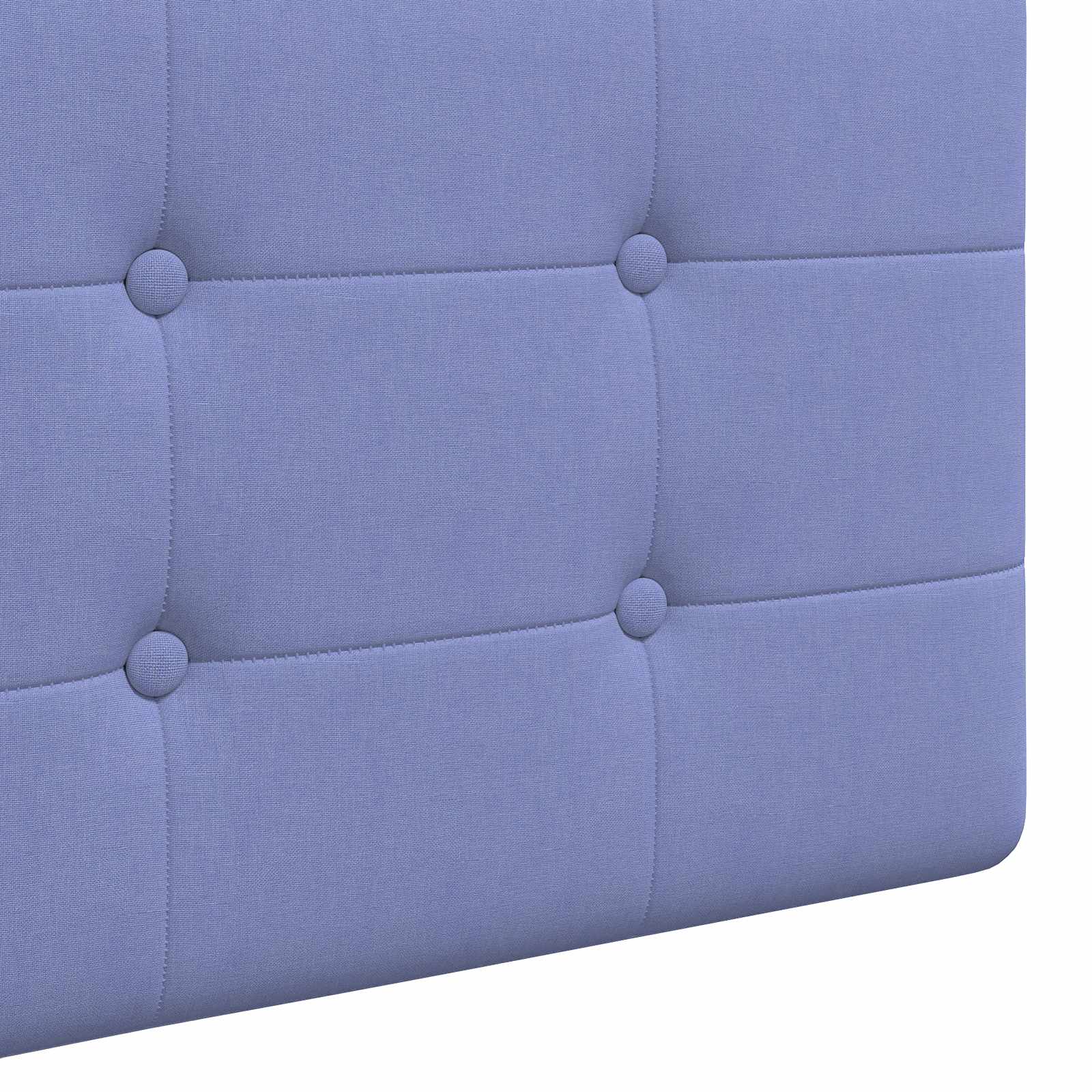 Tête de lit suspendue Bleu denim Tissu - XIOS