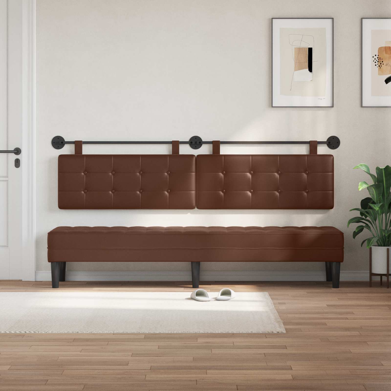 Tête de lit suspendue Simili cuir - XIOS