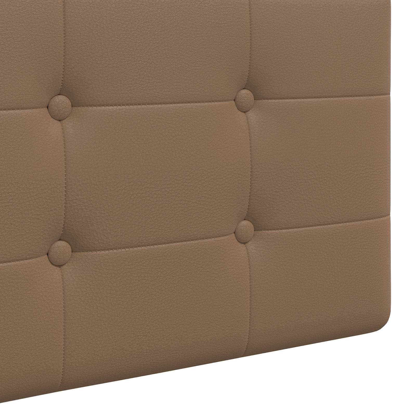 Tête de lit suspendue Cappuccino Simili cuir - XIOS