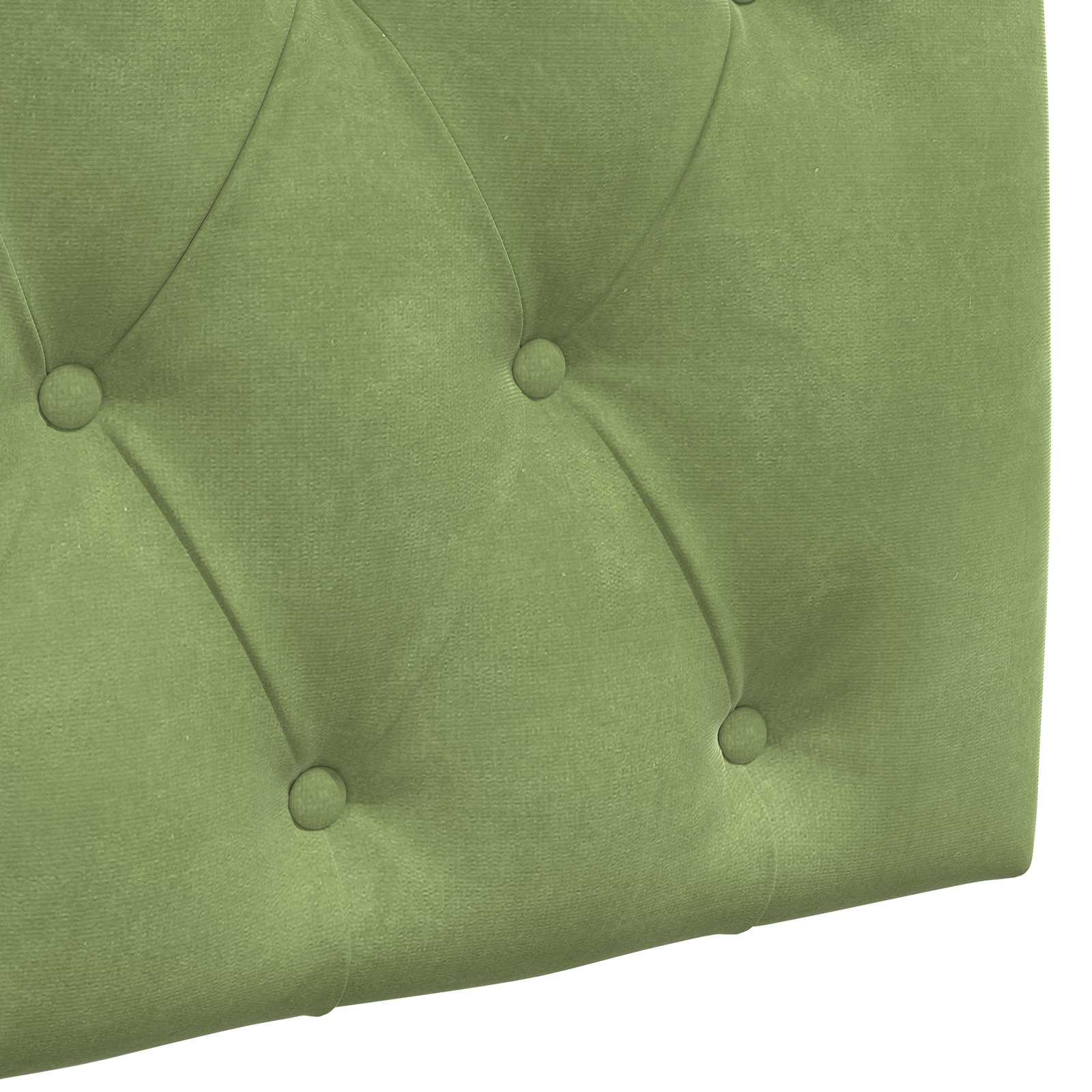 Tête de lit suspendue Vert clair Velours - XIOS