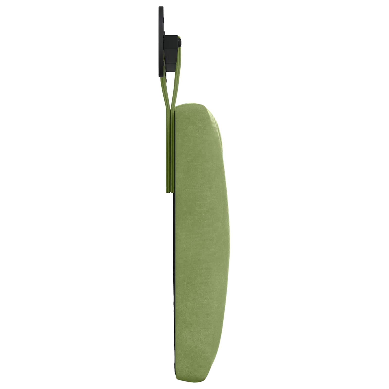 Tête de lit suspendue Avec lumière LED Vert clair Velours - XIOS
