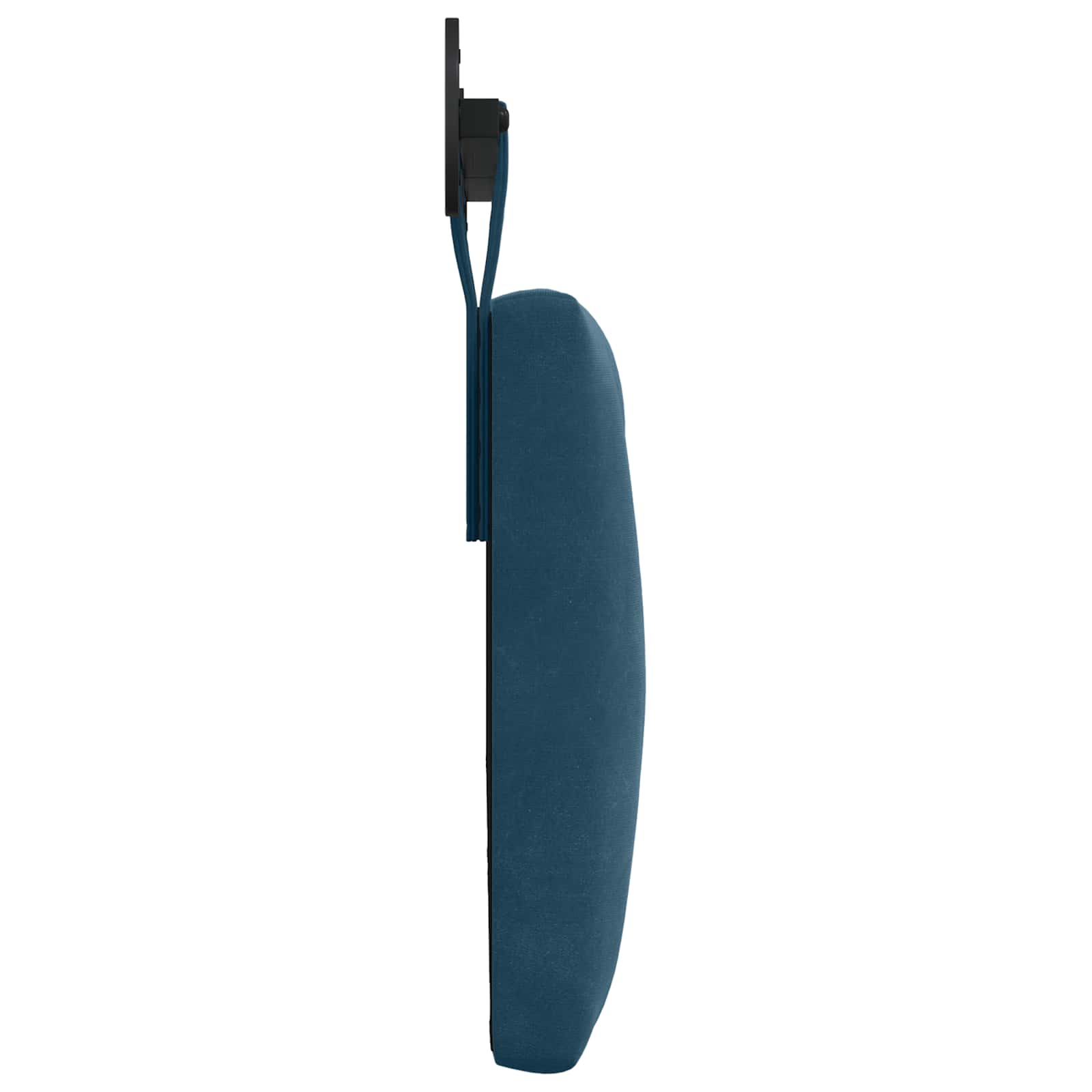 Tête de lit suspendue Avec lumière LED Bleu Velours - XIOS
