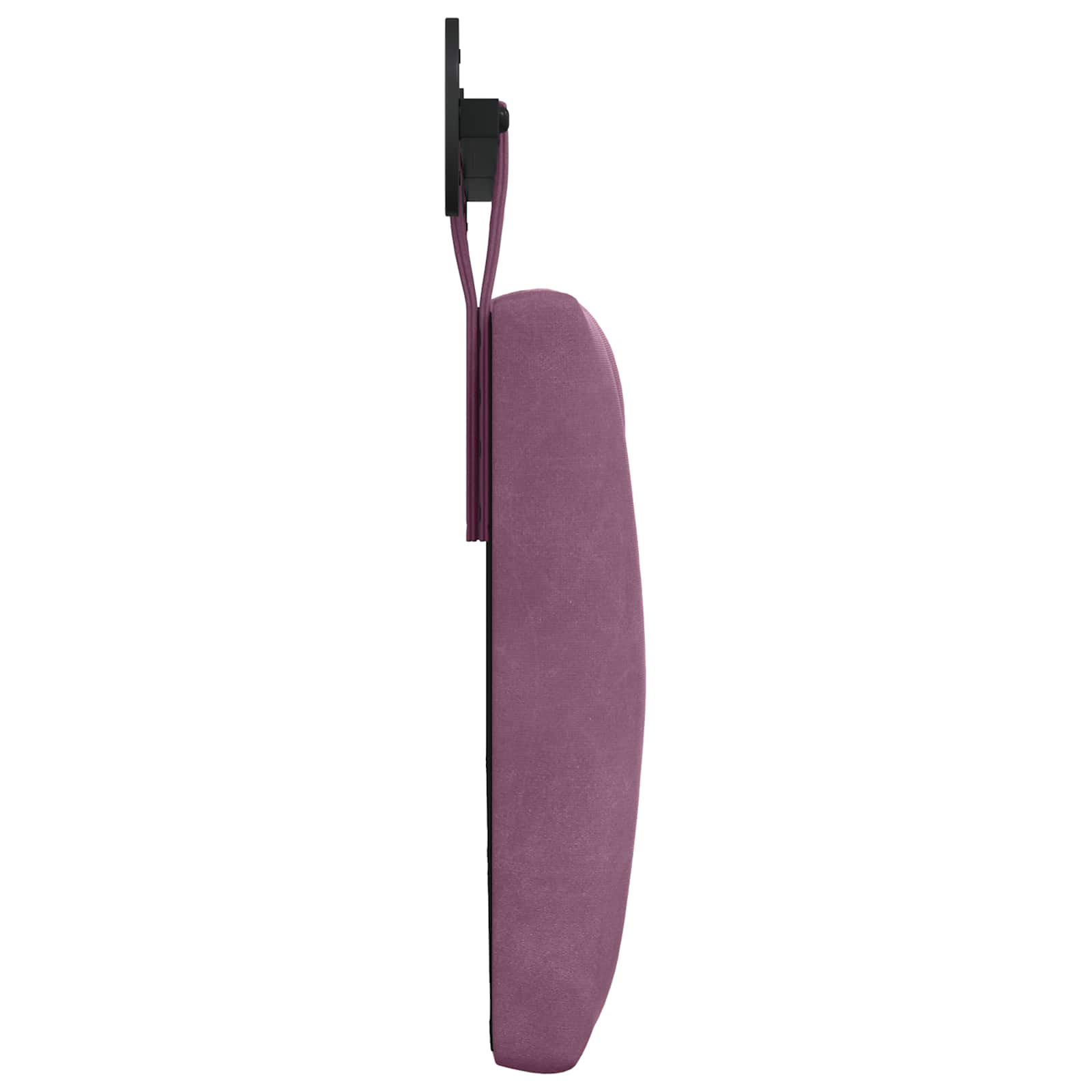 Tête de lit suspendue Avec lumière LED Pourpre Velours - XIOS