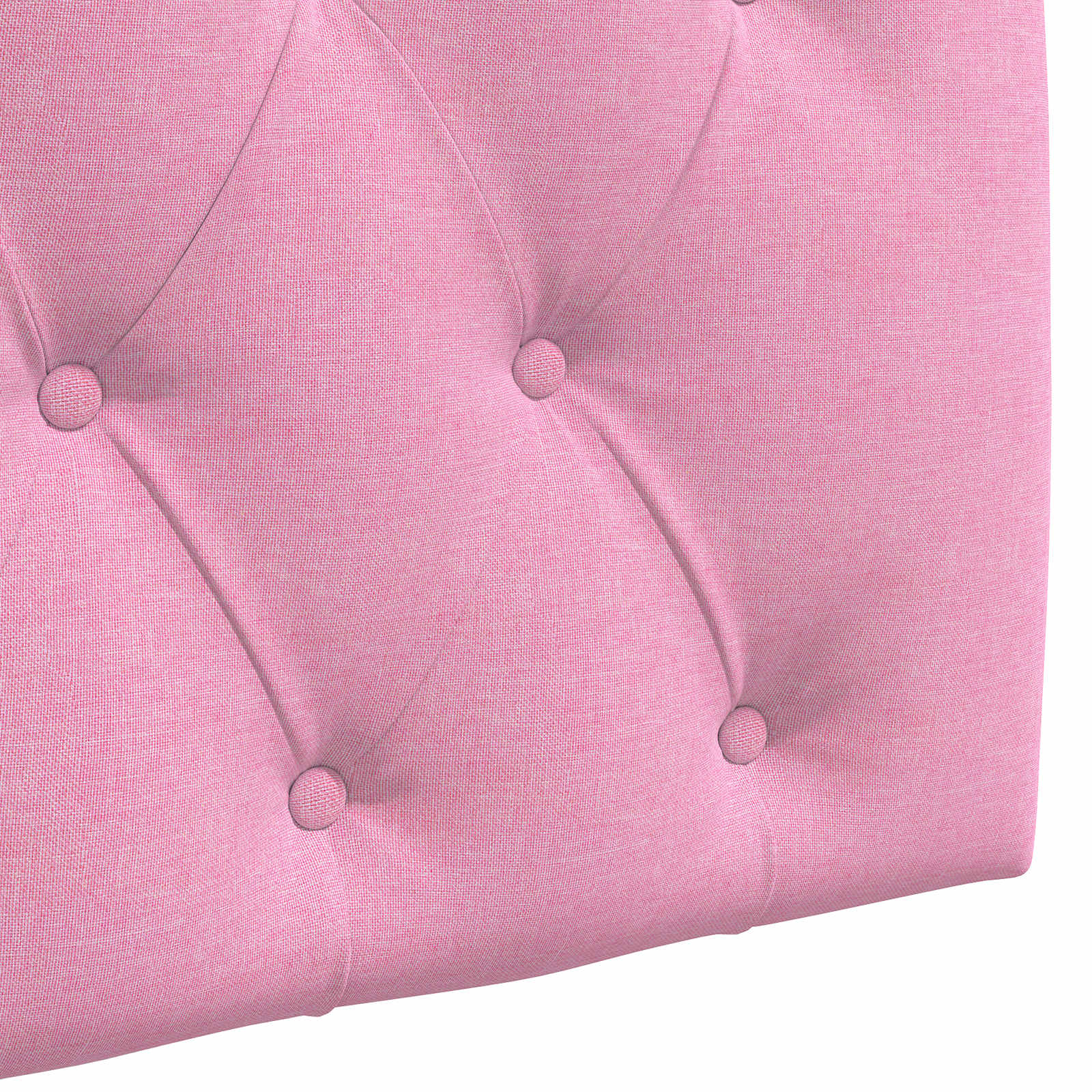 Tête de lit suspendue Montage mural Rose 190 x 55 x 7 cm tissu - XIOS