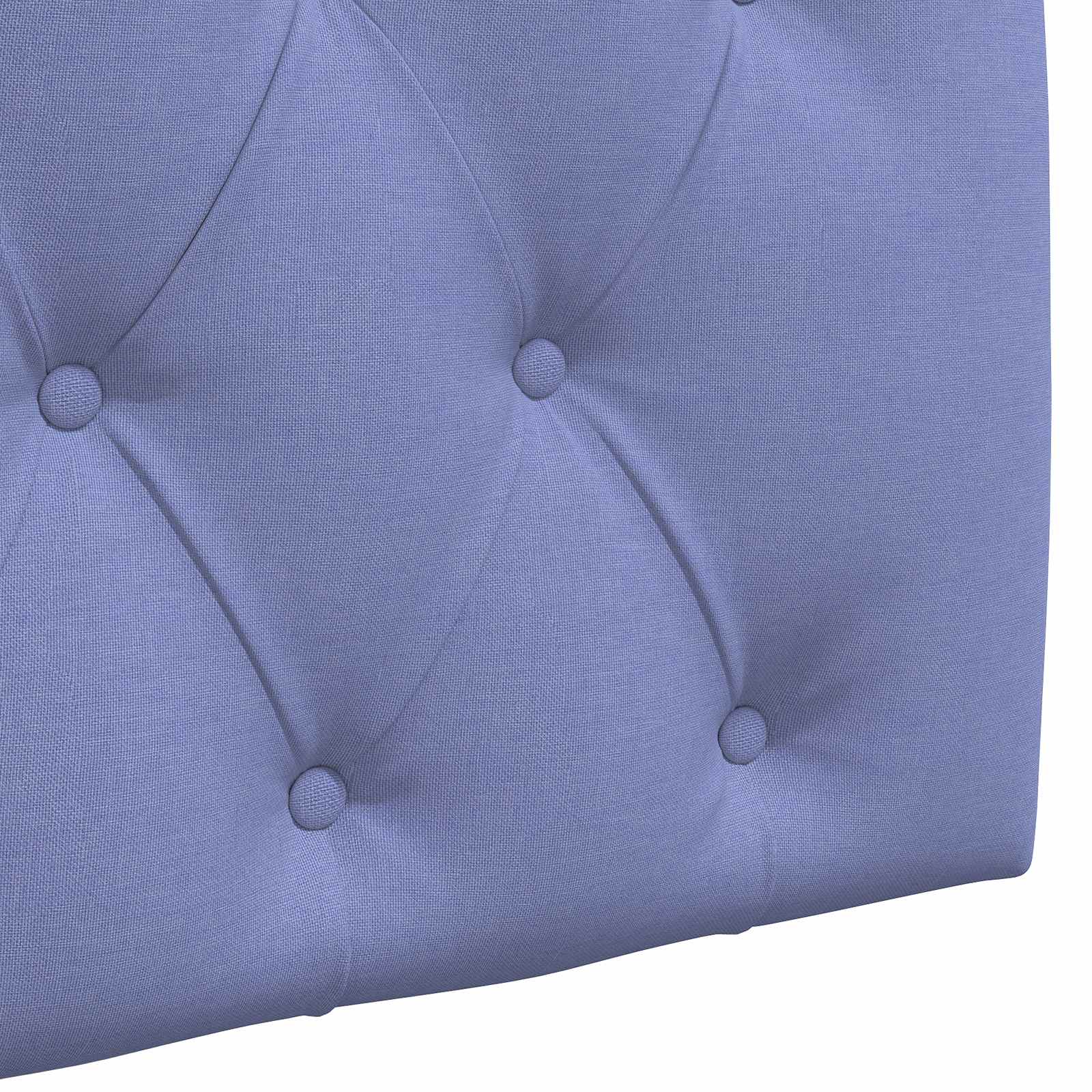 Tête de lit suspendue Bleu denim Tissu - XIOS