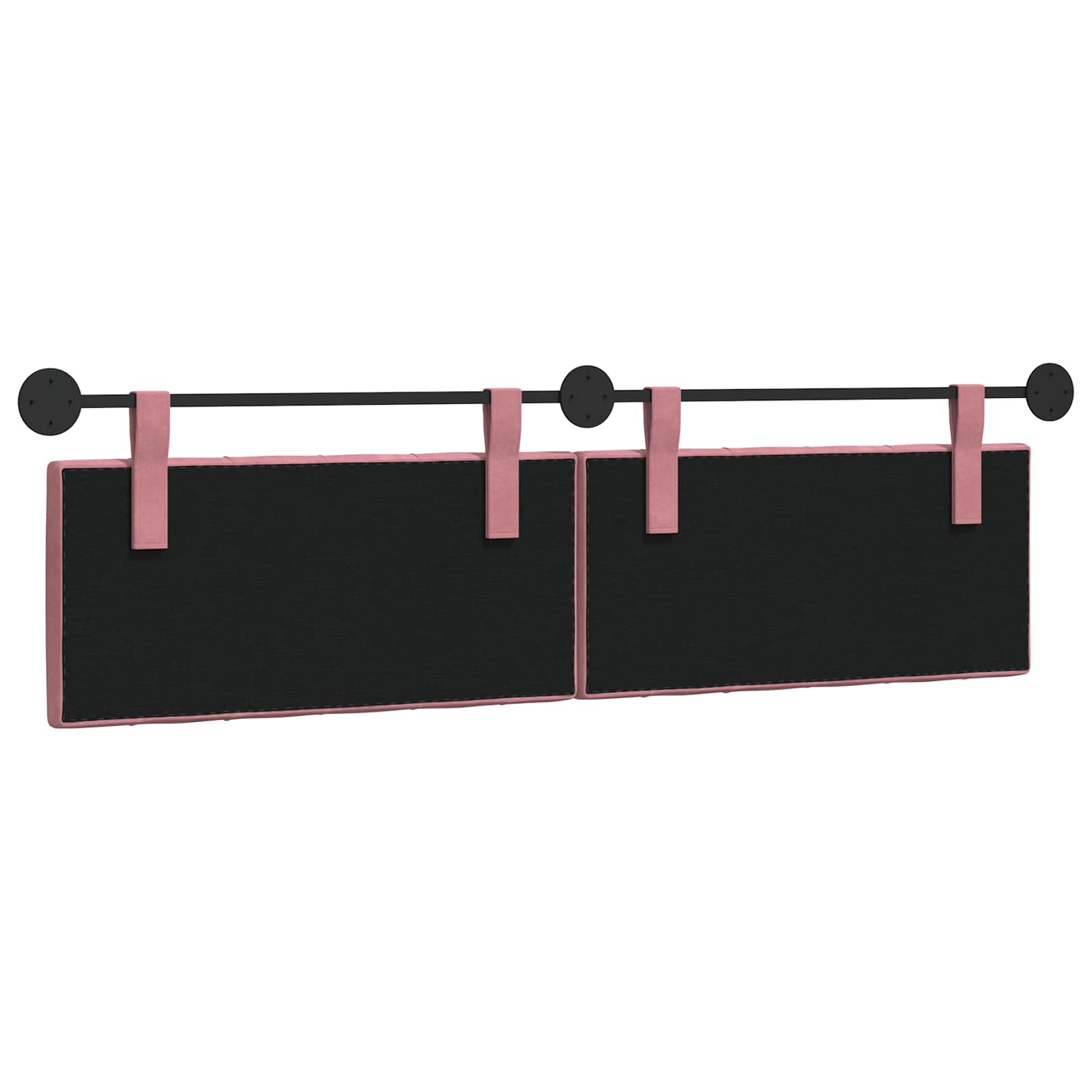 Tête de lit suspendue Rose Velours - XIOS