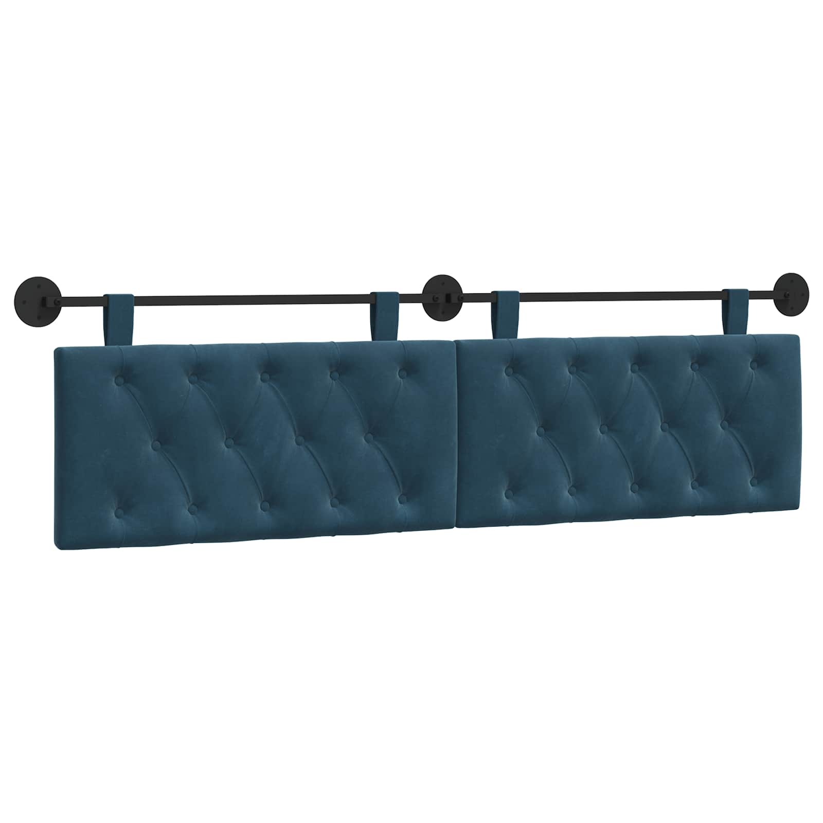 Tête de lit suspendue Bleu Velours - XIOS