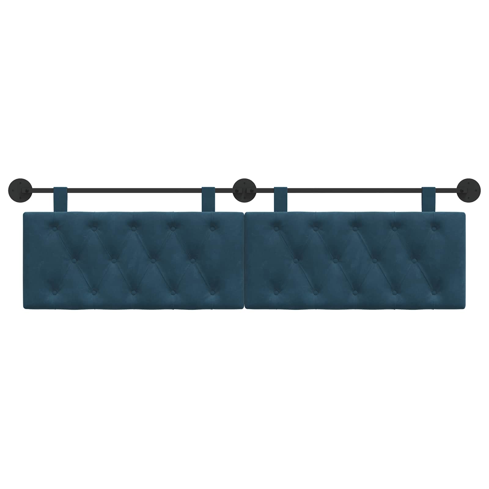 Tête de lit suspendue Bleu Velours - XIOS