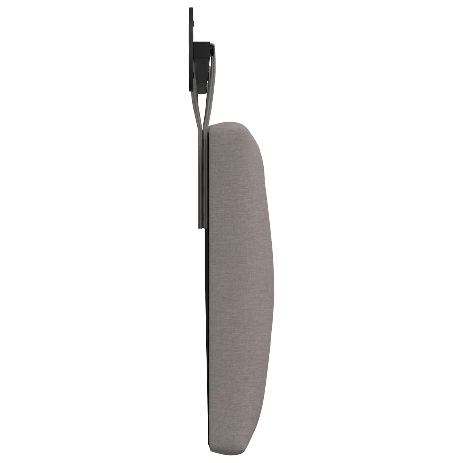Tête de lit suspendue Taupe Tissu - XIOS