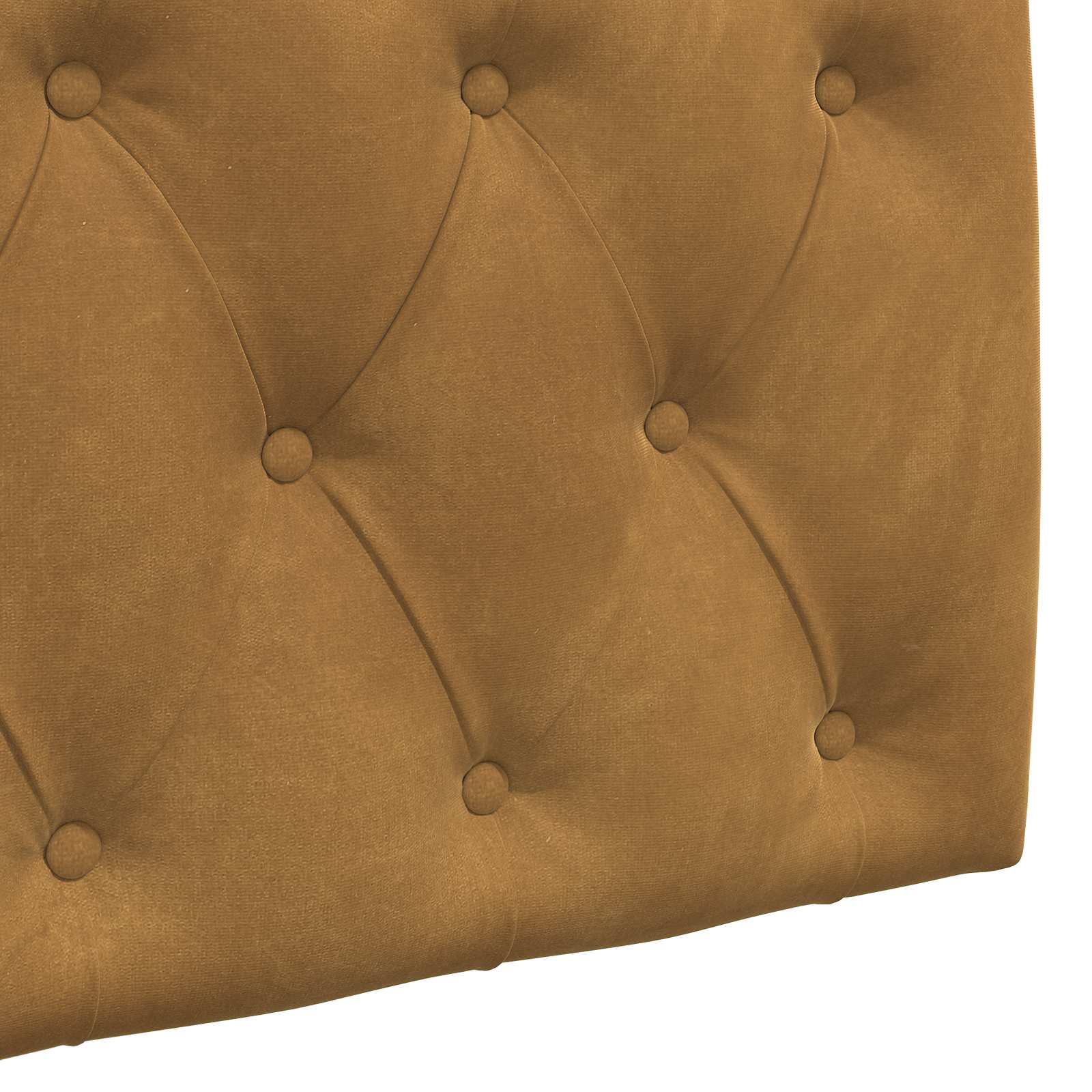 Tête de lit suspendue Marron Velours - XIOS