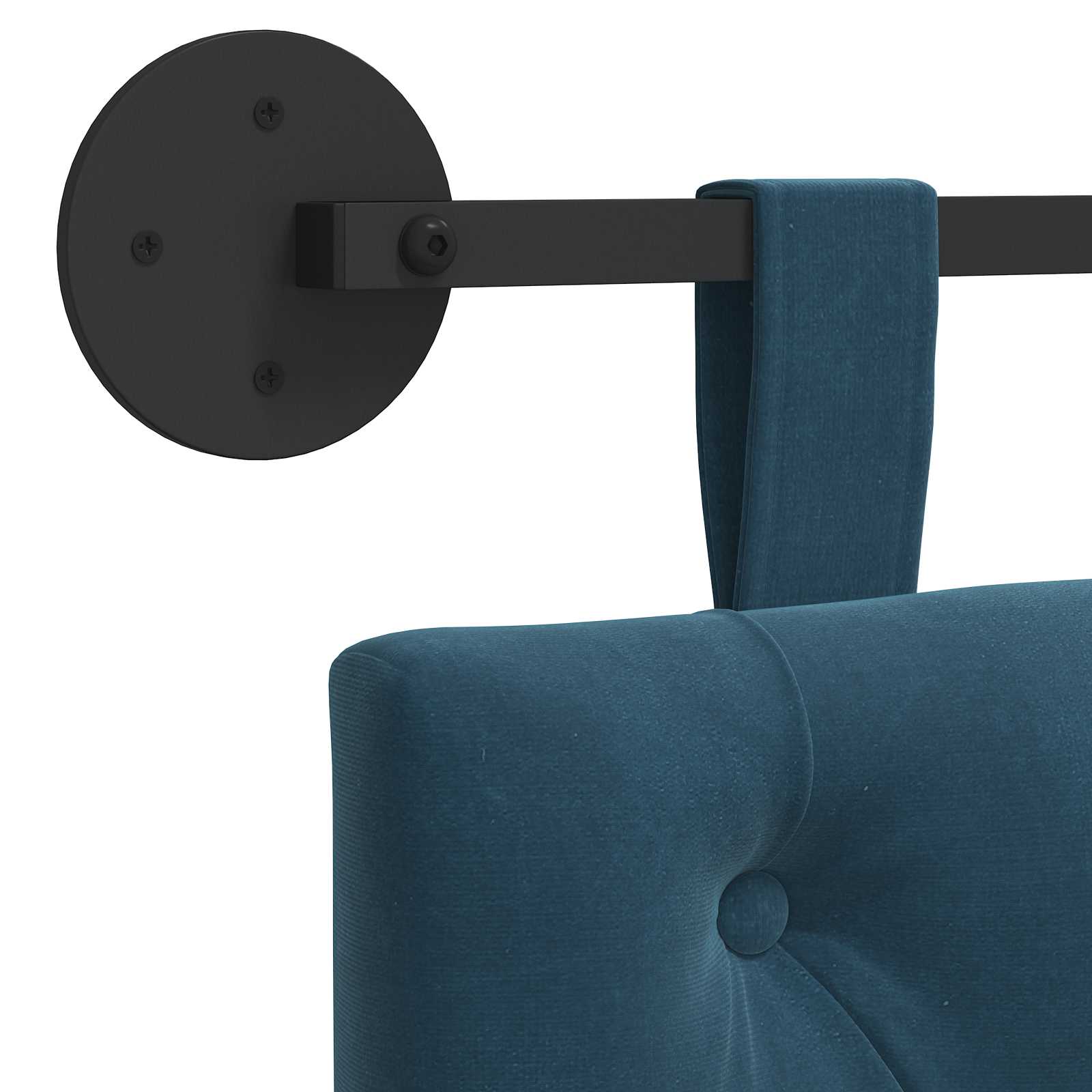 Tête de lit suspendue Bleu Velours - XIOS