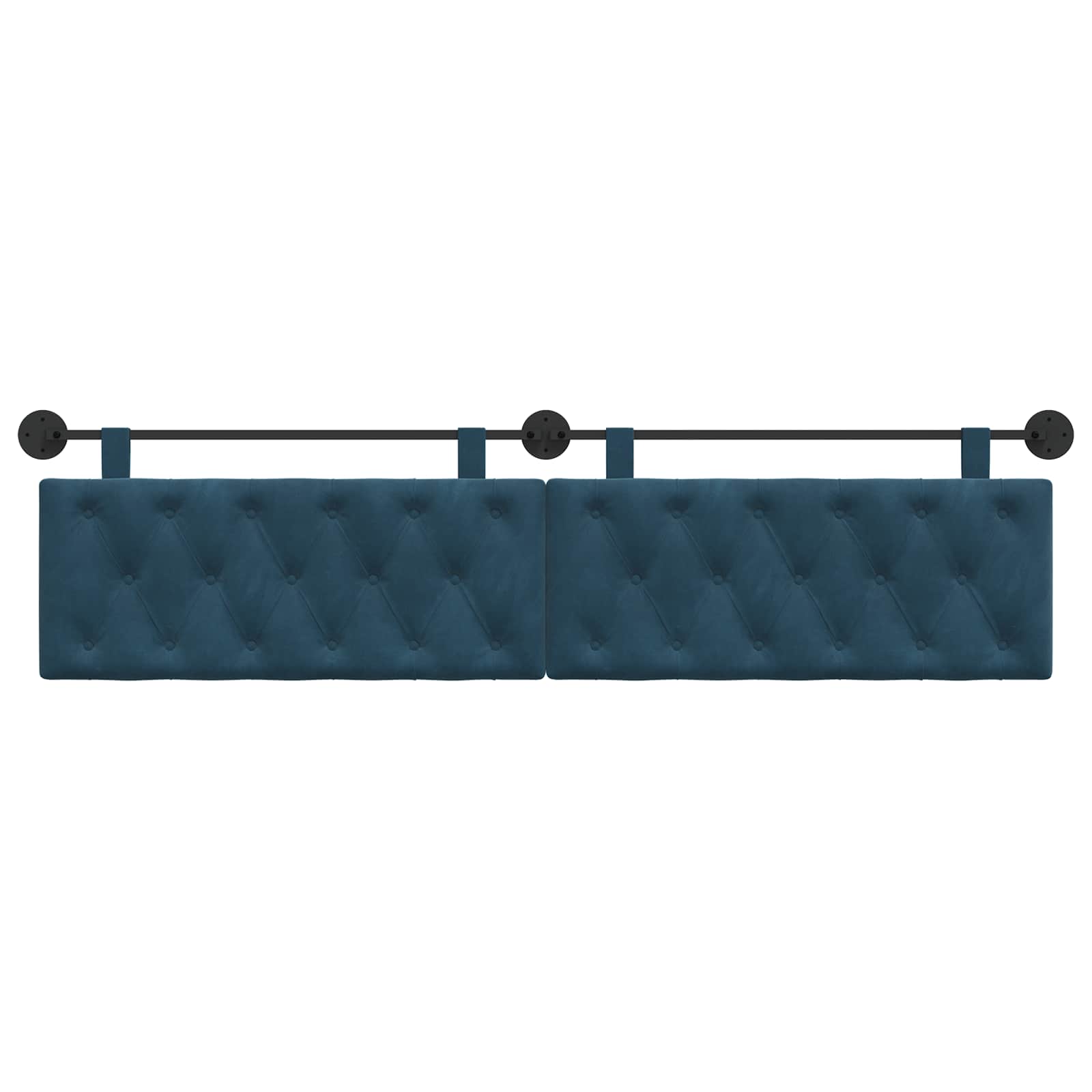 Tête de lit suspendue Bleu Velours - XIOS
