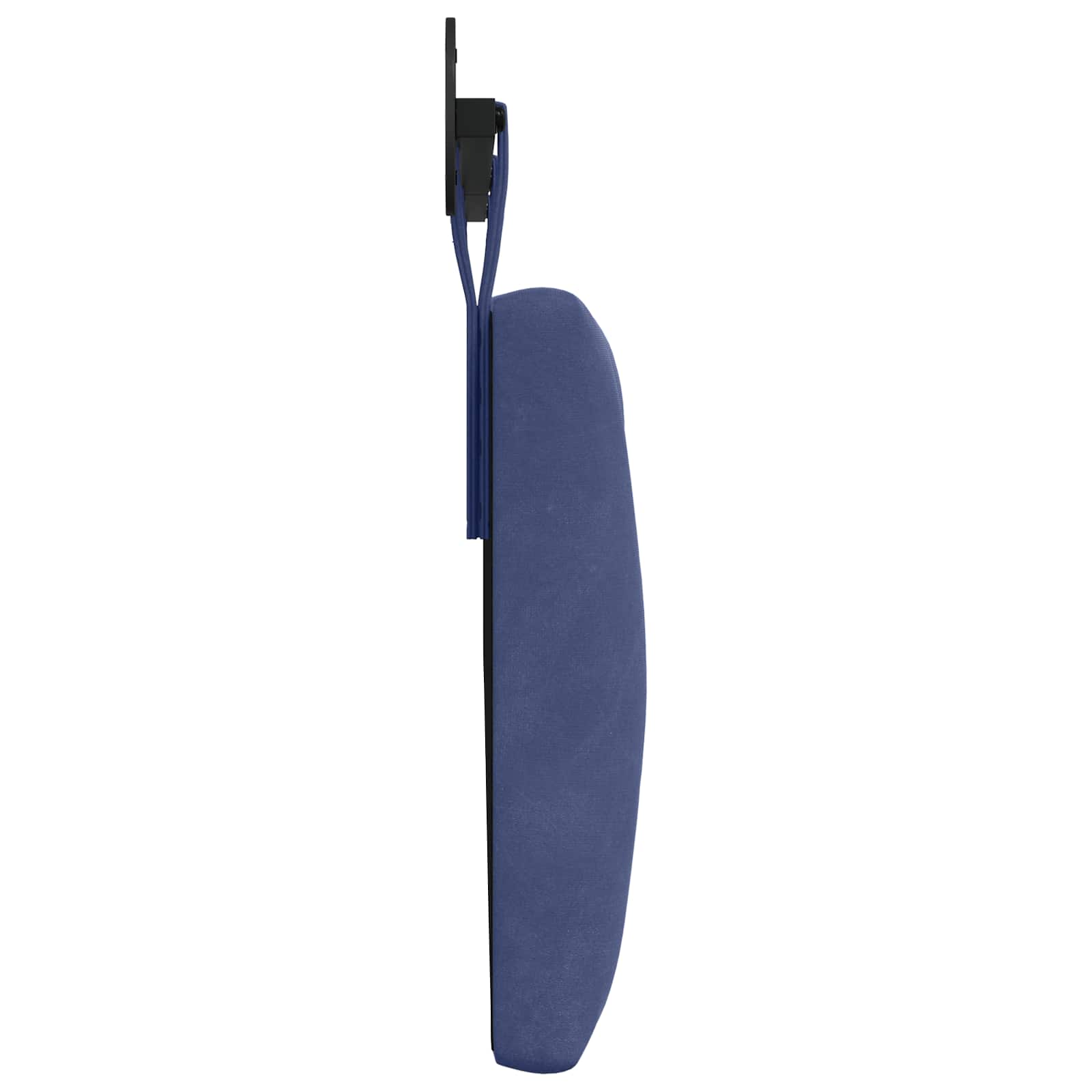 Tête de lit suspendue Bleu police 210 x 55 x 7 cm Velours - XIOS