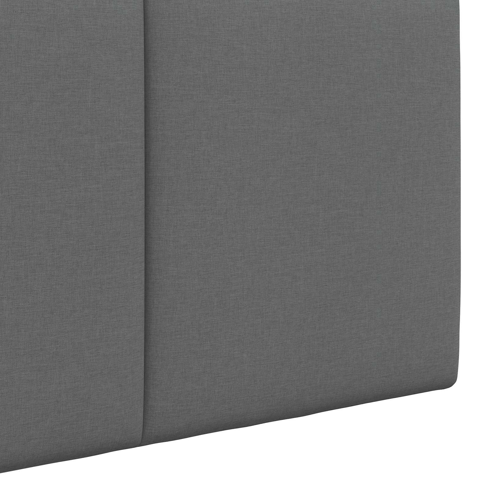Tête de lit suspendue Gris foncé Tissu - XIOS