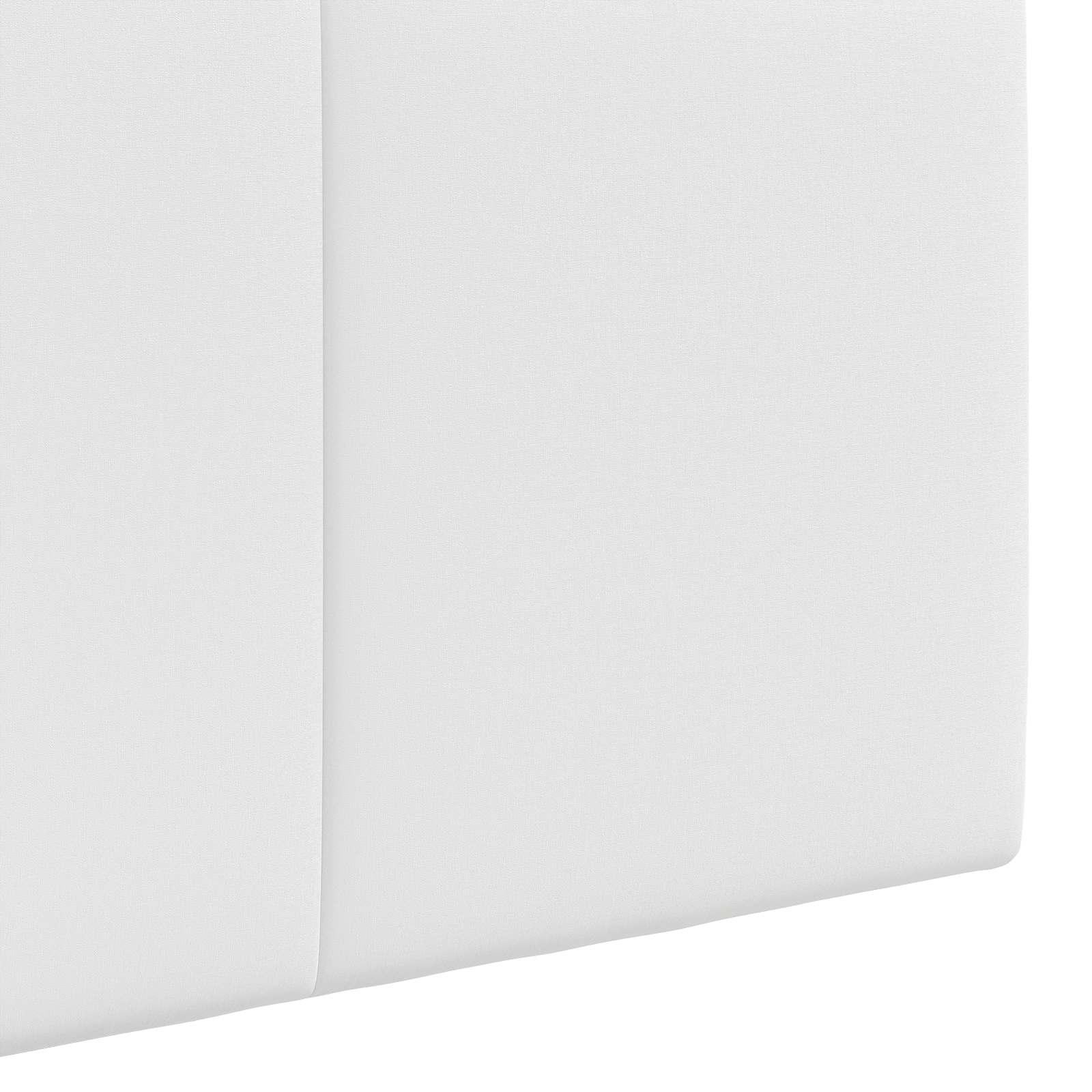 Tête de lit suspendue Blanc Tissu - XIOS