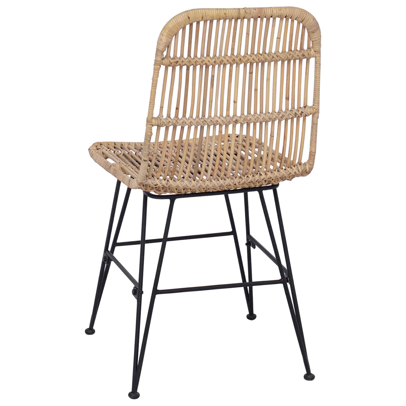 Chaise de salle à manger 2 pcs Naturel 41 x 55 x 85 cm - XIOS