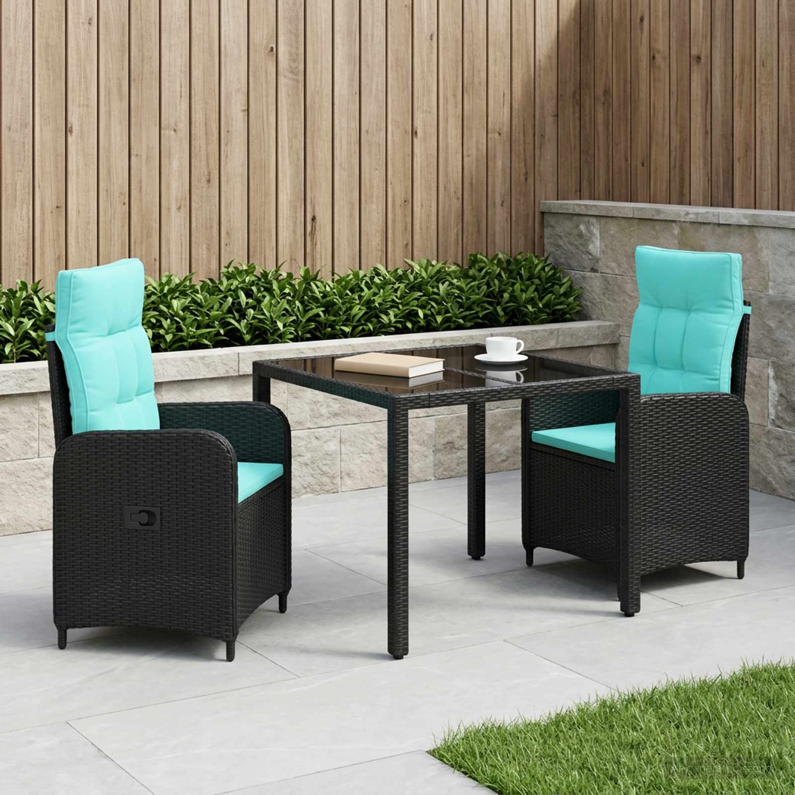 Ensemble de repas extérieur 3 pc polyrotin - XIOS