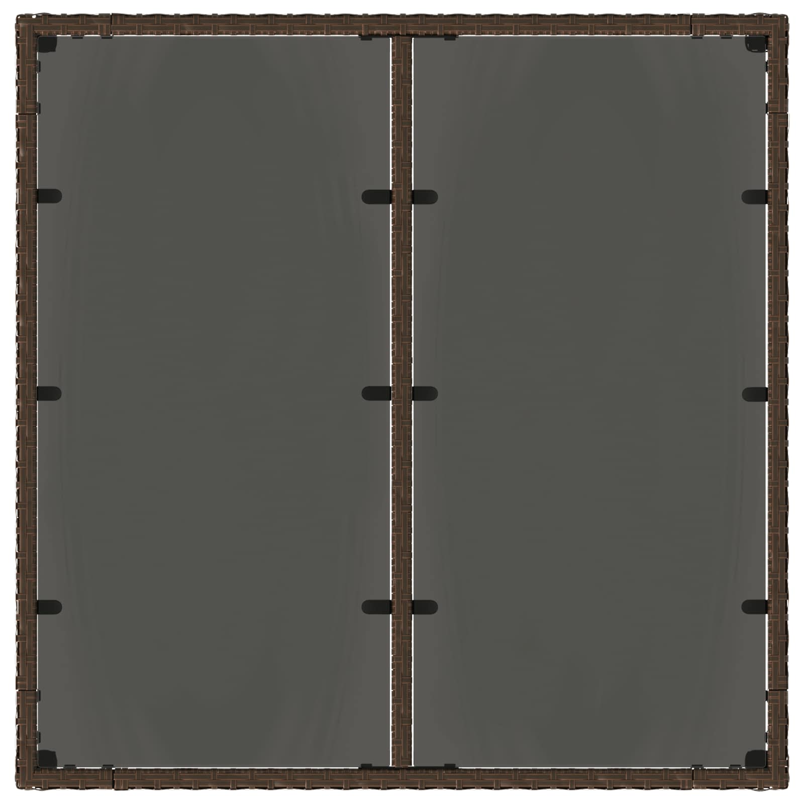 Ensemble de repas extérieur 5 pcs polyrotin