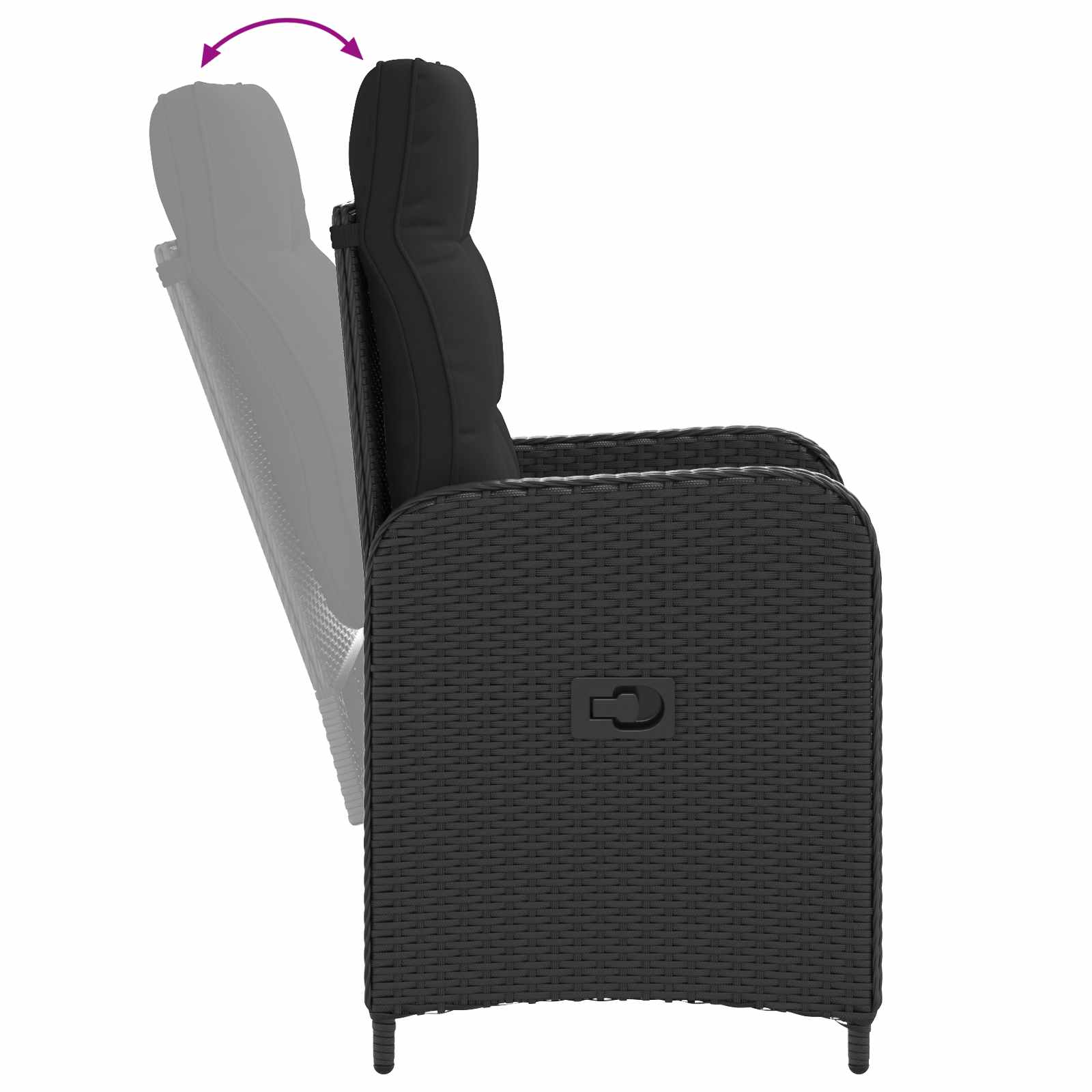 Ensemble de Tables Basses avec coussin avec oreiller 5 pcs - XIOS