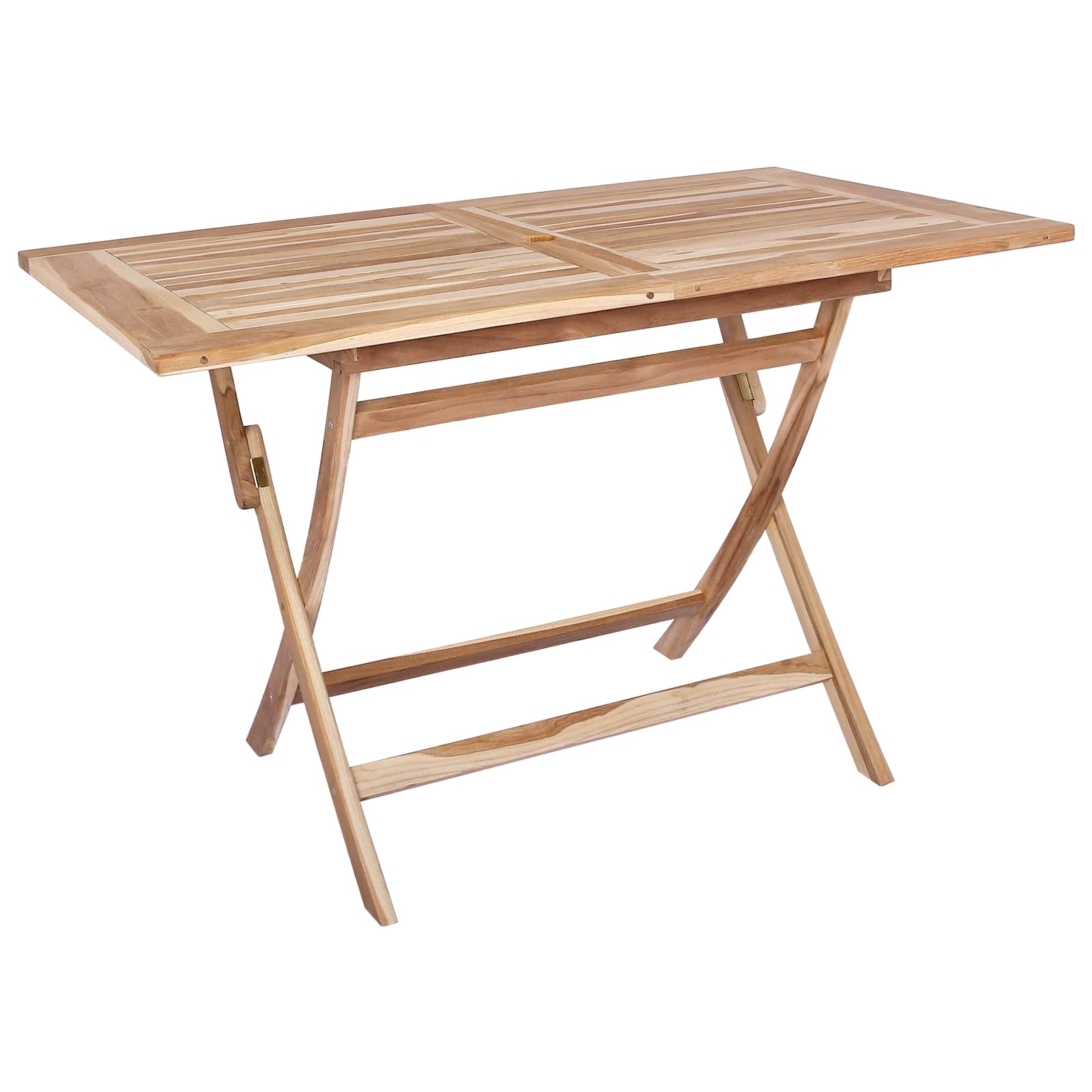 Ensemble de meubles de jardin 5 pc Naturel Bois de teck massif - XIOS