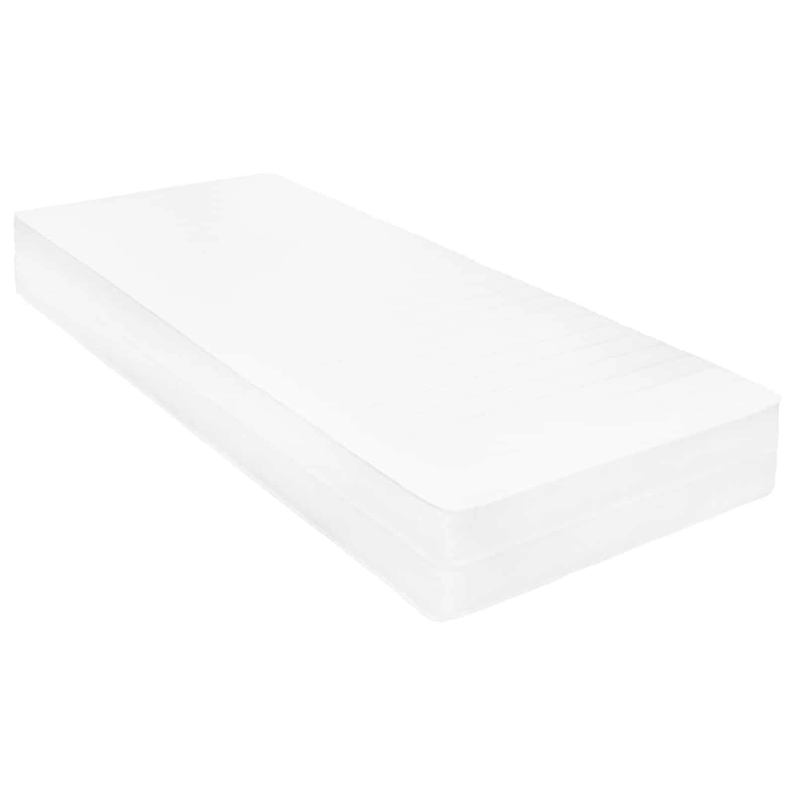 Lit d'appoint avec matelas Brun ciré et blanc 90 x 200 cm - XIOS