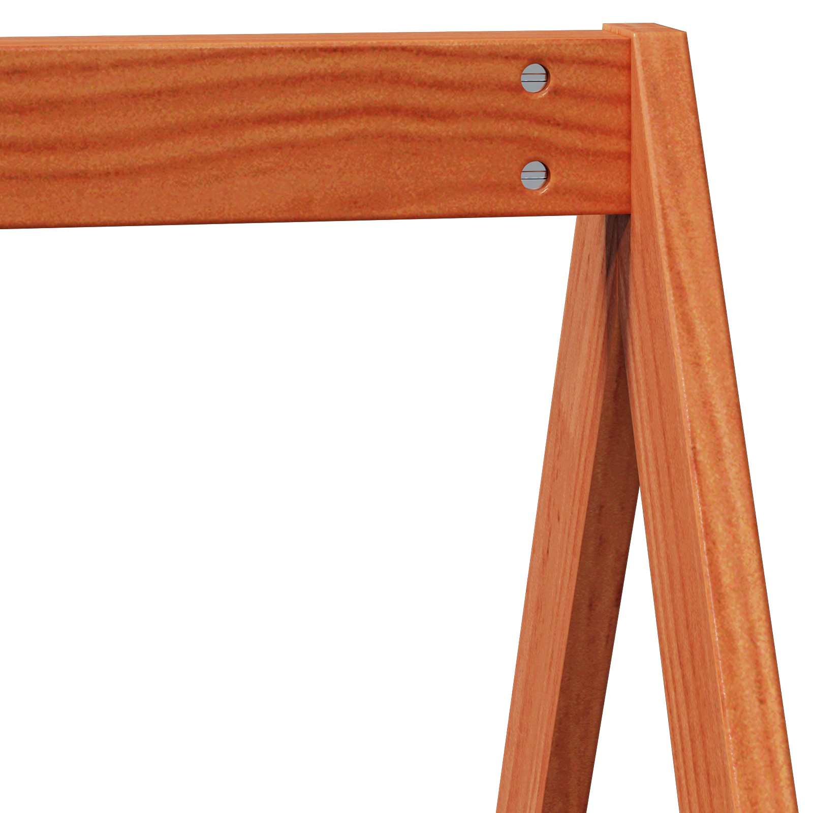 Cadre de lit mezzanine Brun Ciré 90 x 190 cm Pin massif - XIOS