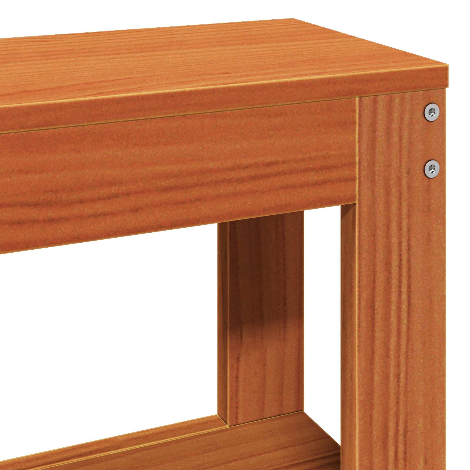 Cadre de lit Cire marron 120 x 200 cm Bois de Pin Massif - XIOS