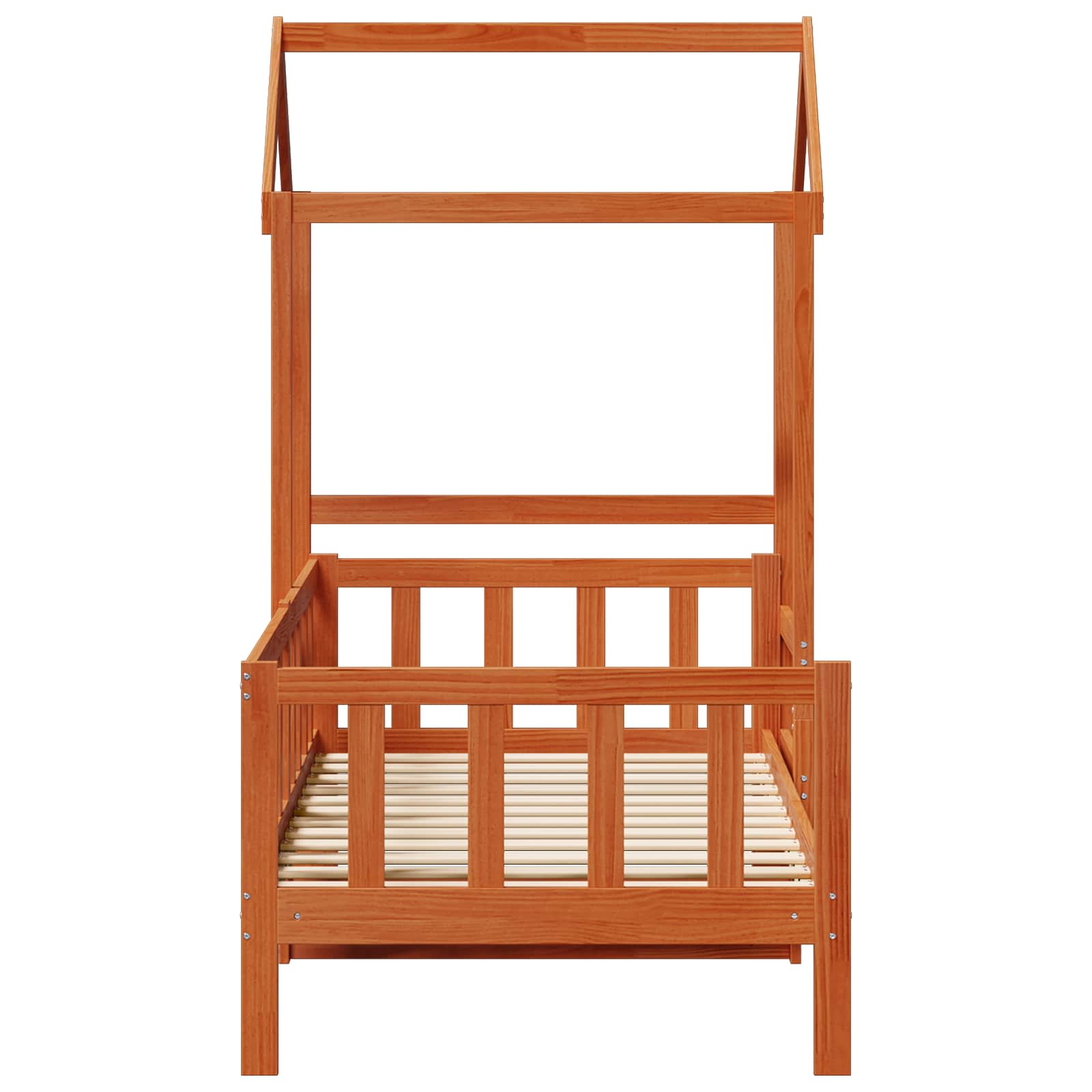 Ensemble Lit de Jour 2 pcs Cire marron Bois de pin massif - XIOS