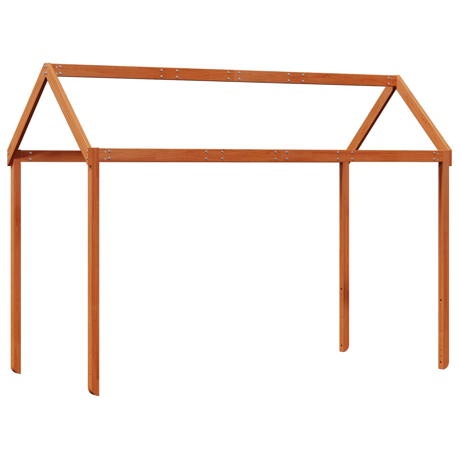 Cadre de lit mezzanine Brun Ciré 90 x 190 cm Pin massif - XIOS