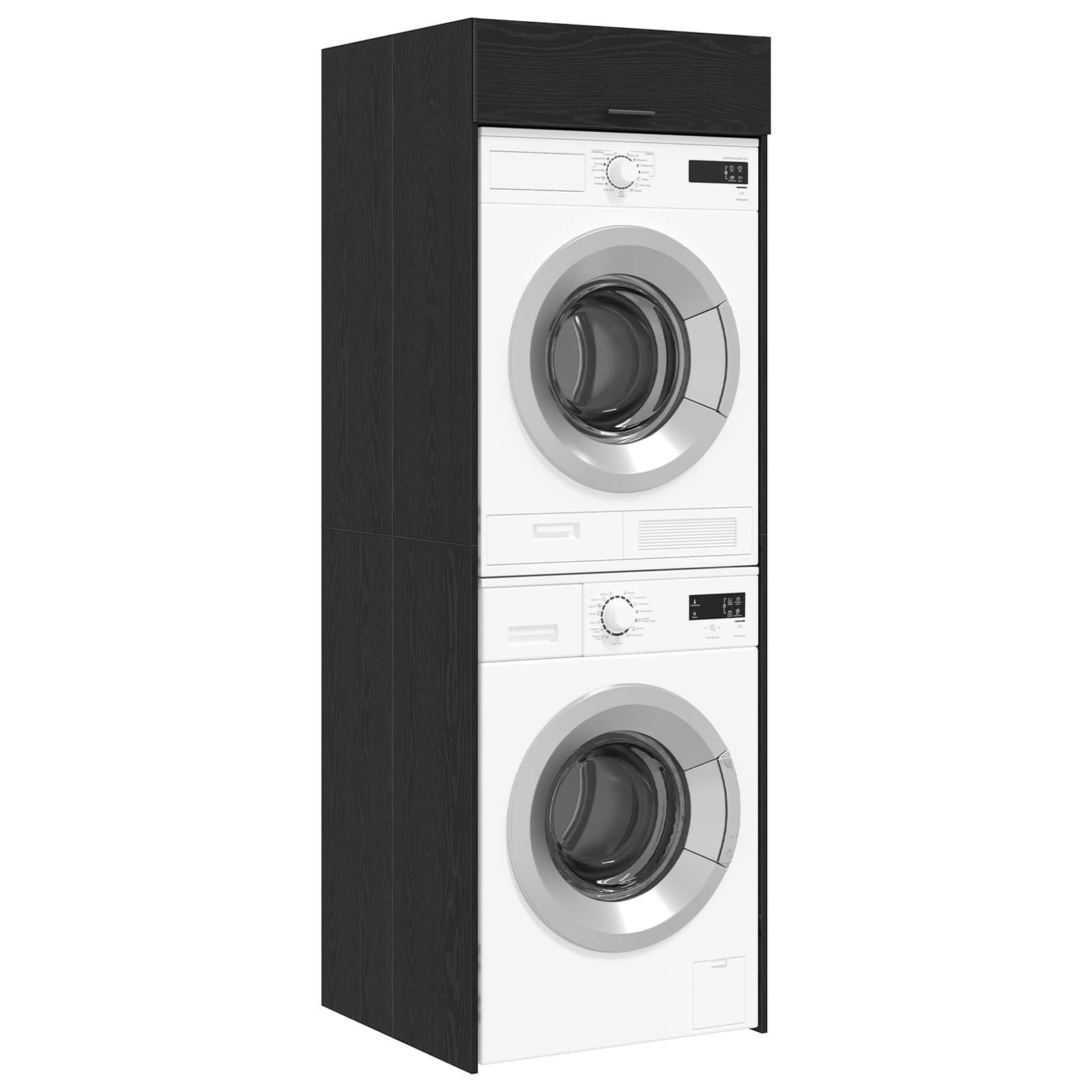 Armoire pour machine à laver Chêne noir 67,5 x 68 x 200 cm